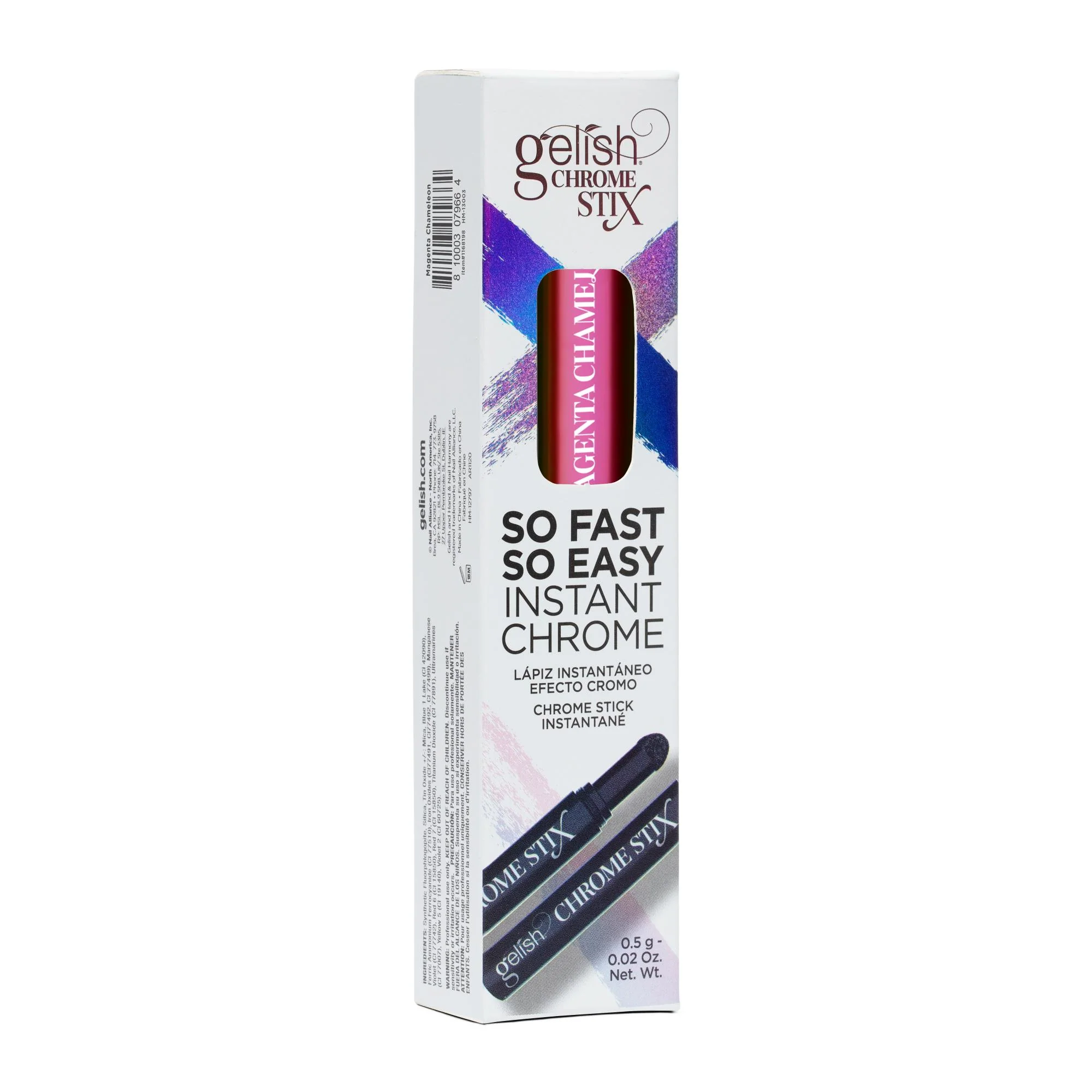 Gelish Chrome Stix, Magenta Chameleon, 0.17 oz - Image 7