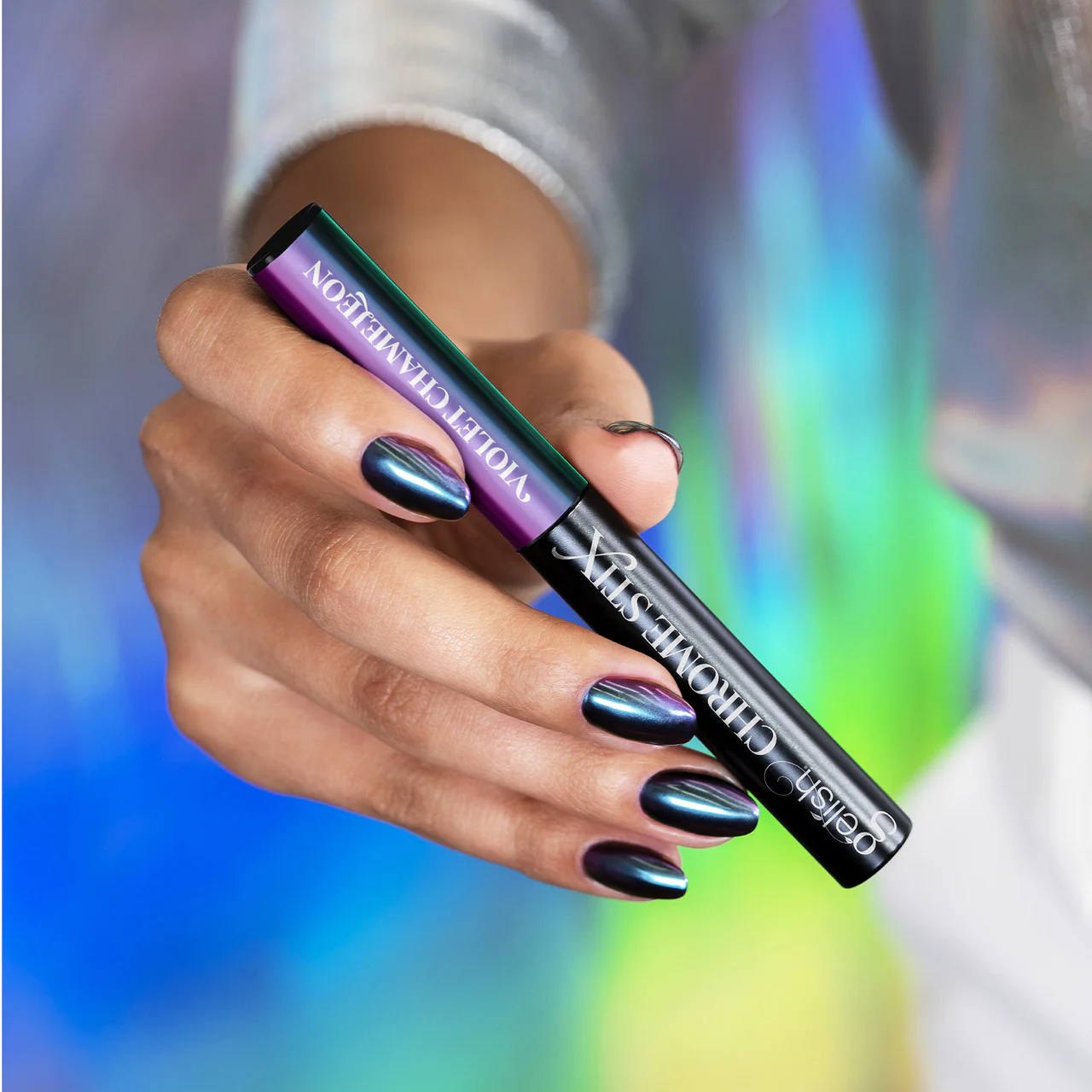 Gelish Chrome Stix, Violet Chameleon, 0.17 oz - Image 6