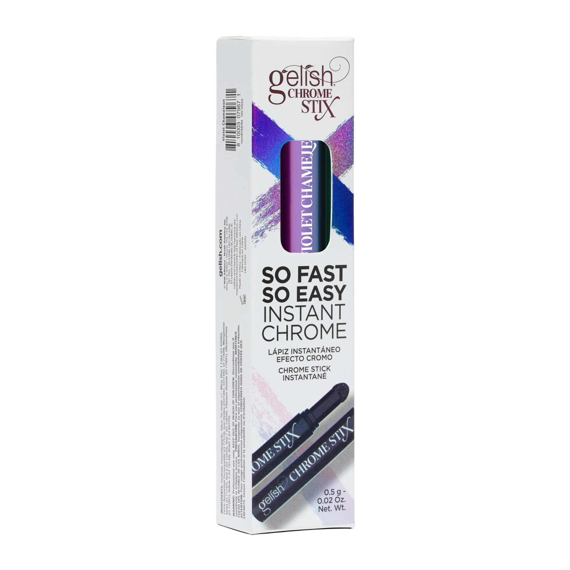 Gelish Chrome Stix, Violet Chameleon, 0.17 oz - Image 7