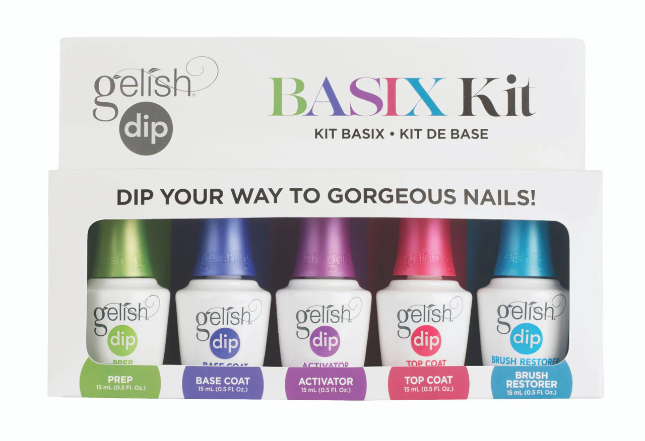 Gelish Dip Basix Kit, 5 pc