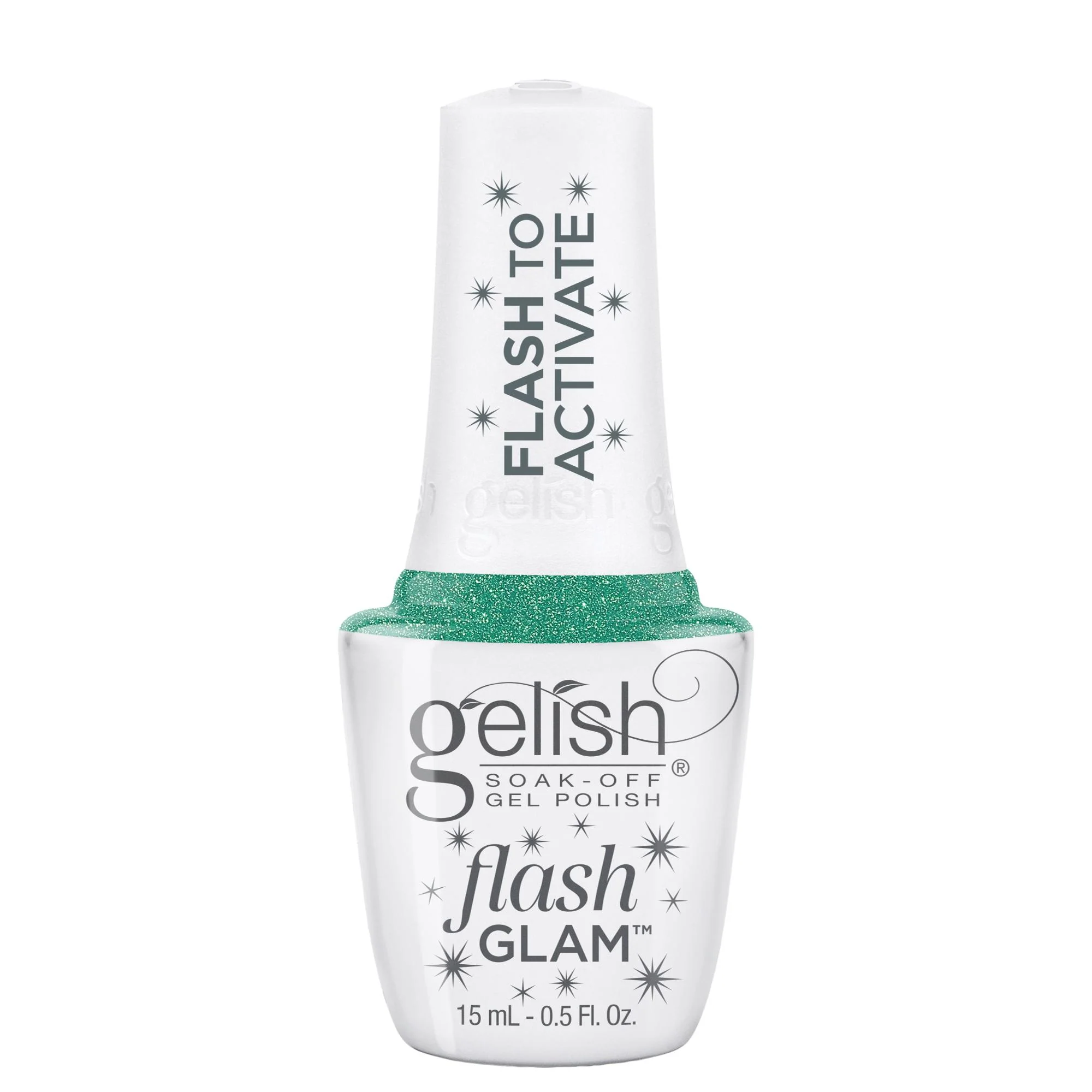 Gelish Flash Glam, Mint To Sparkle, 0.5 fl oz