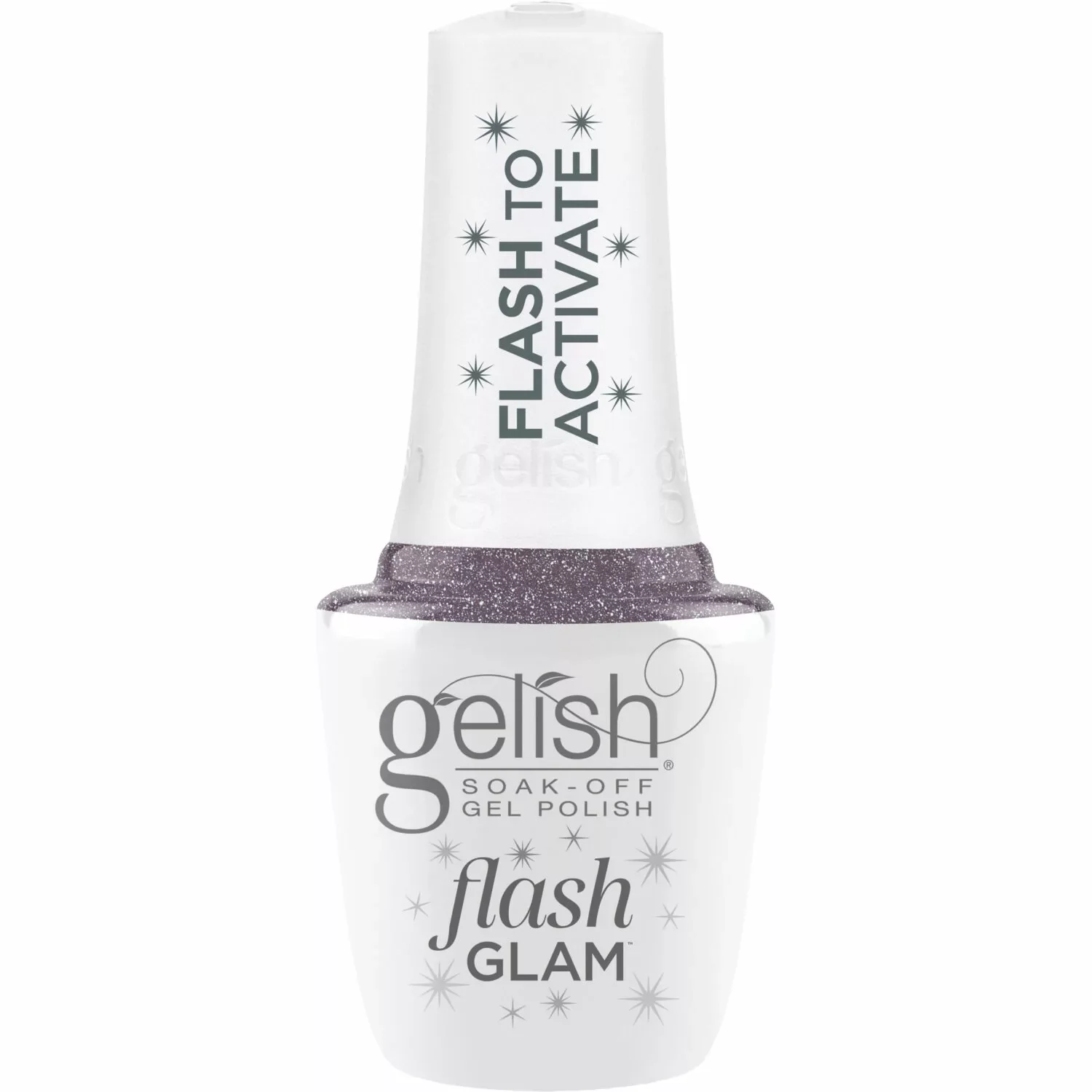 Gelish Flash Glam, Time To Sparkle, 0.5 fl oz