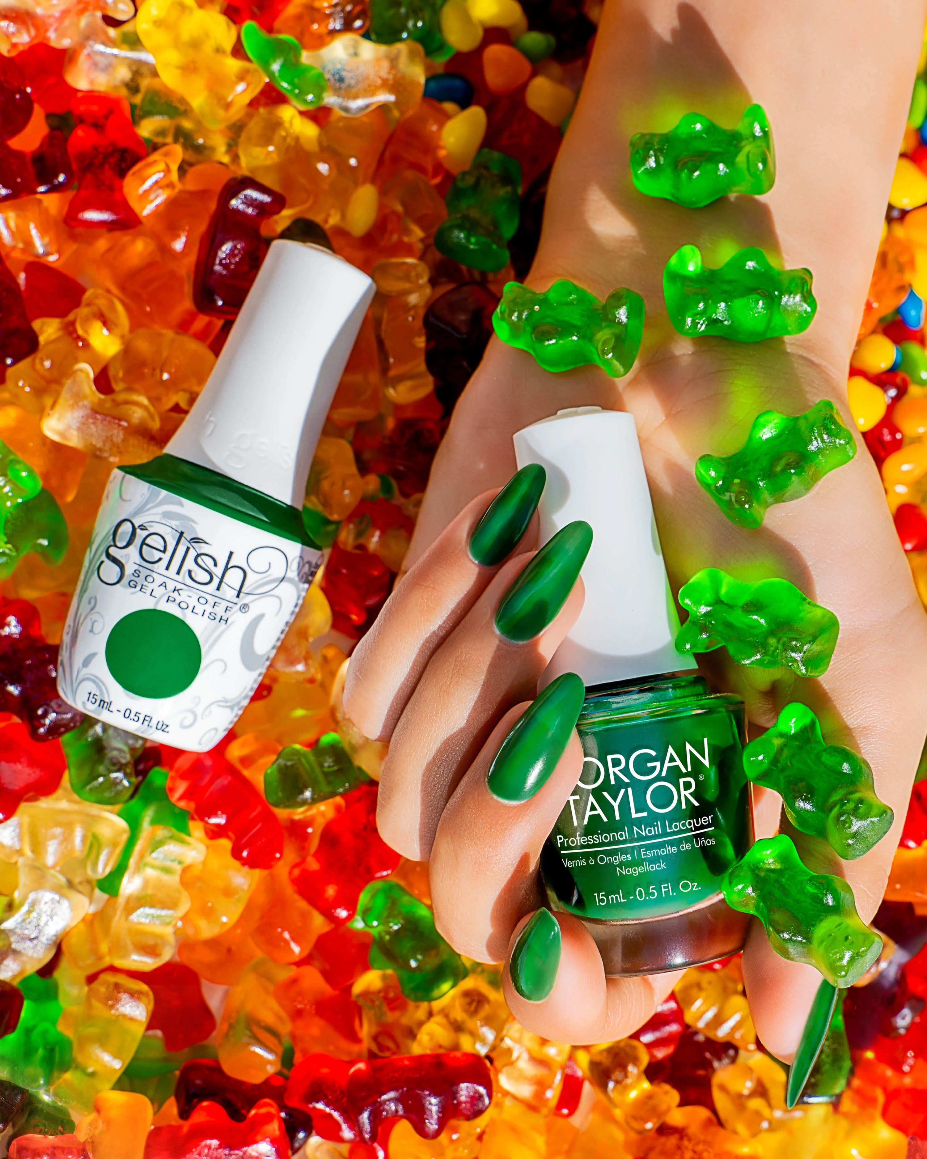Gelish Gel Polish, Big Bang Watermelon, 0.5 fl oz - Image 4