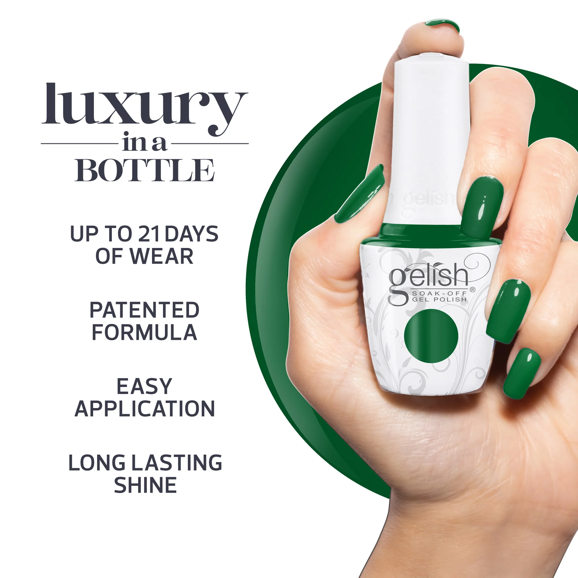 Gelish Gel Polish, Big Bang Watermelon, 0.5 fl oz - Image 5