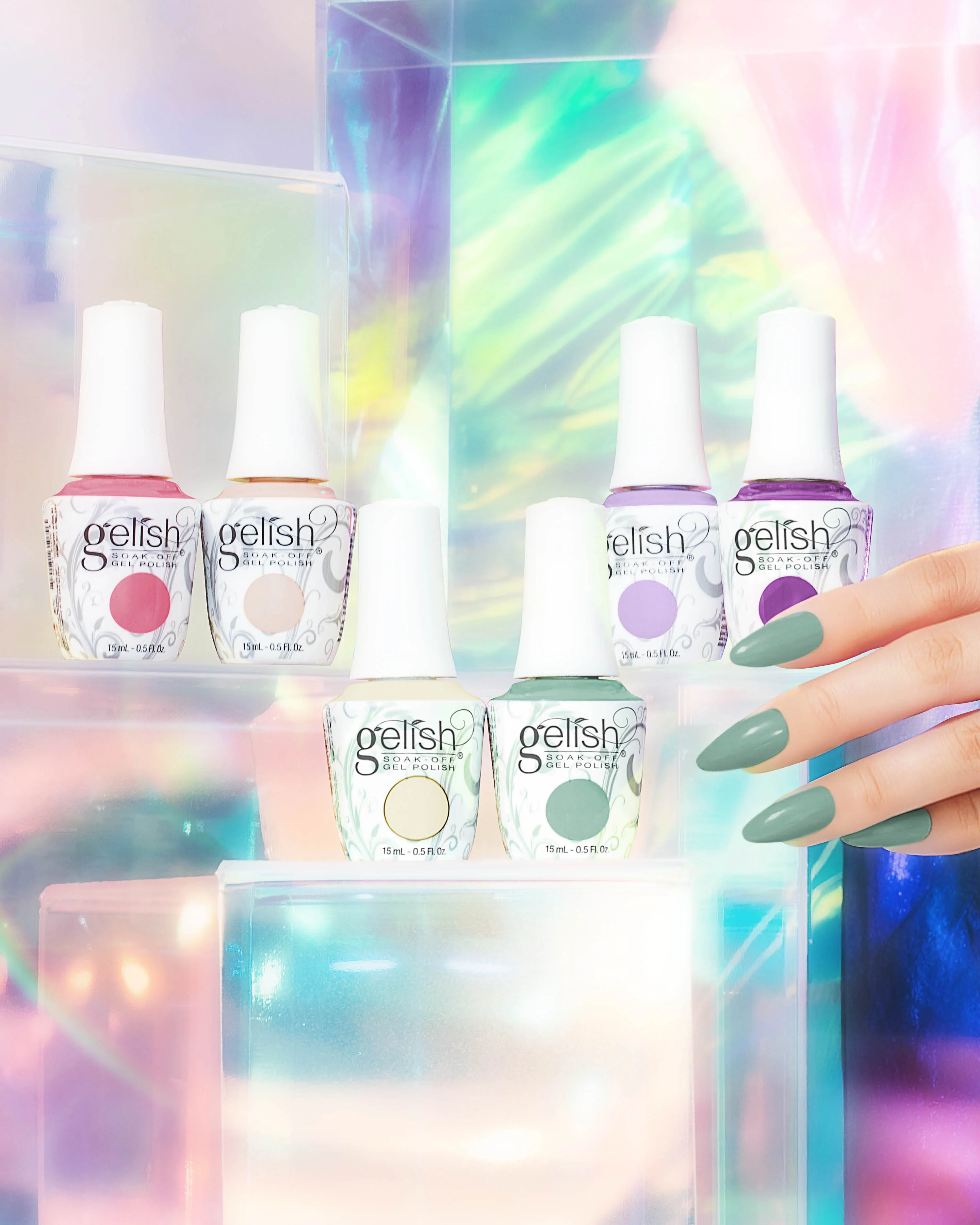 Gelish Gel Polish, Lucidly Lavender, 0.5 fl oz - Image 4
