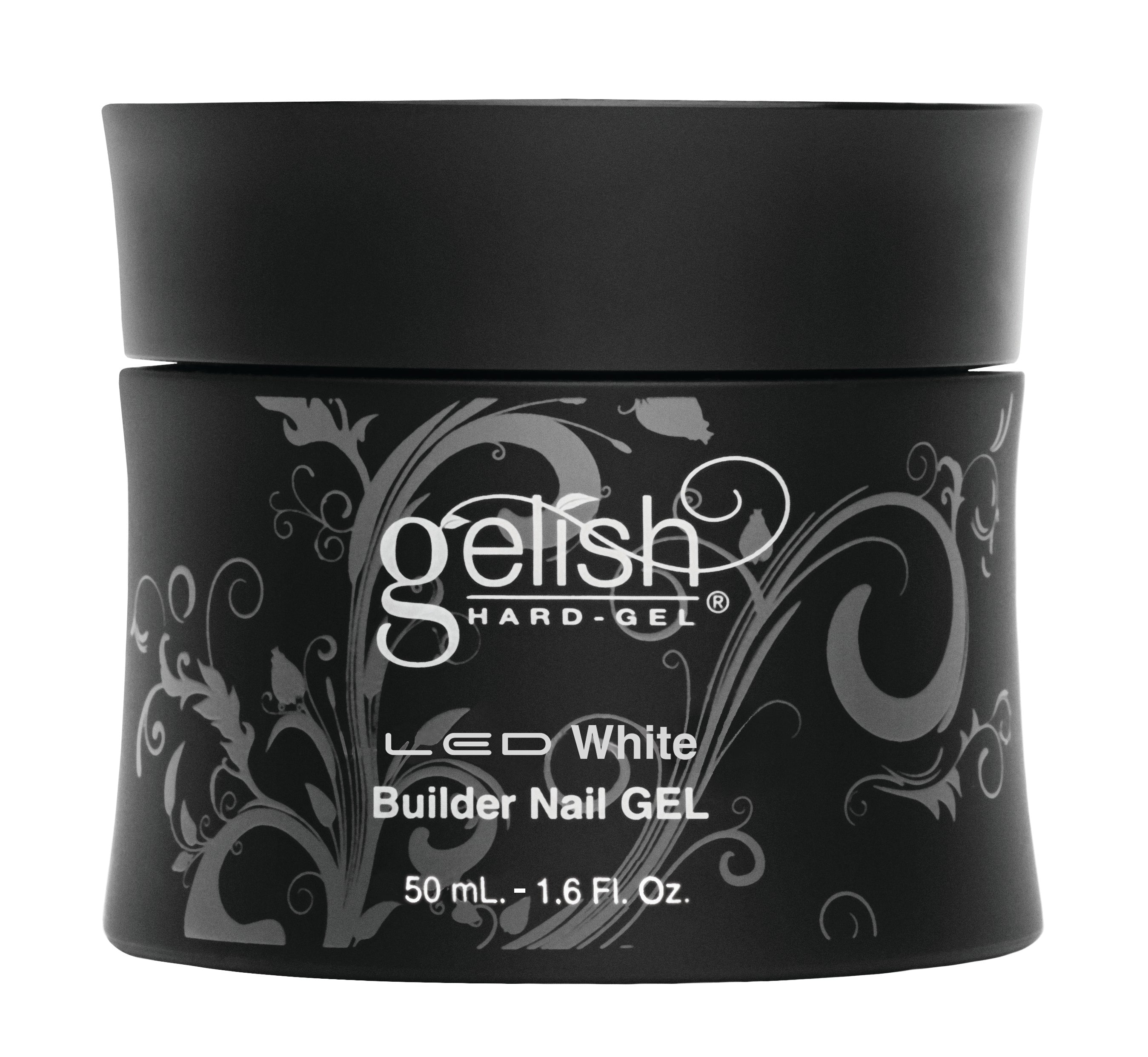 Gelish Hard Gel, White Builder Gel - Image 2