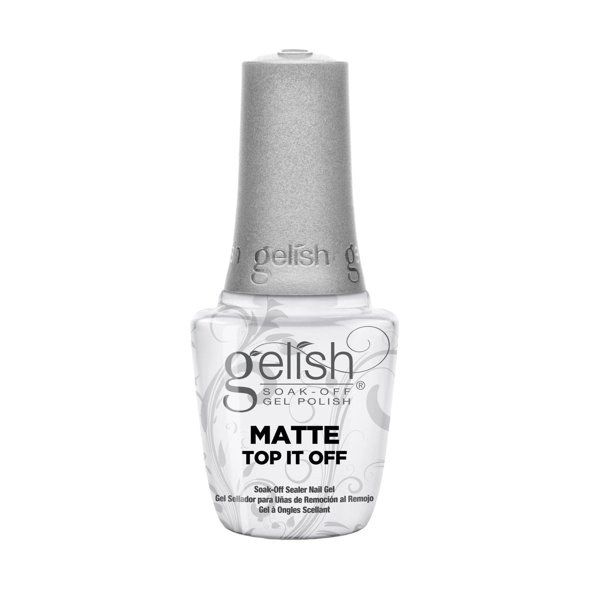 Gelish Matte Top It Off Sealer Gel, 0.5 fl oz