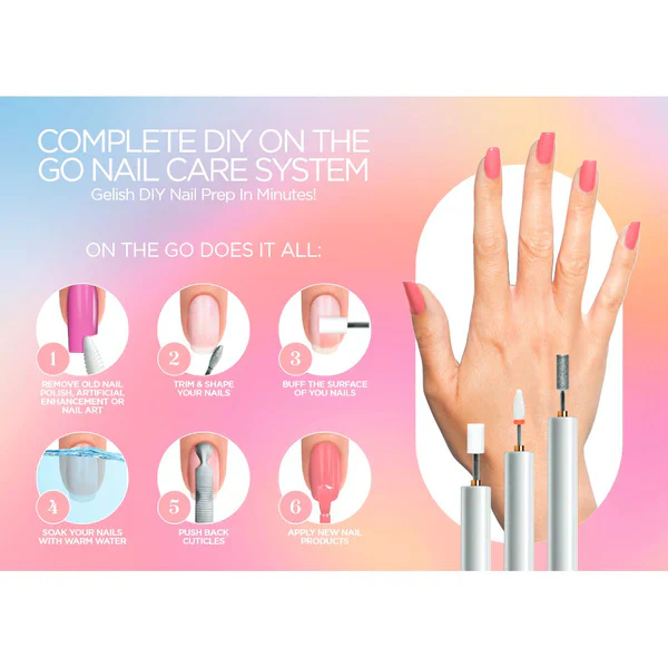 Gelish Mini On the Go Electric Nail File & 12 Bits - Image 18