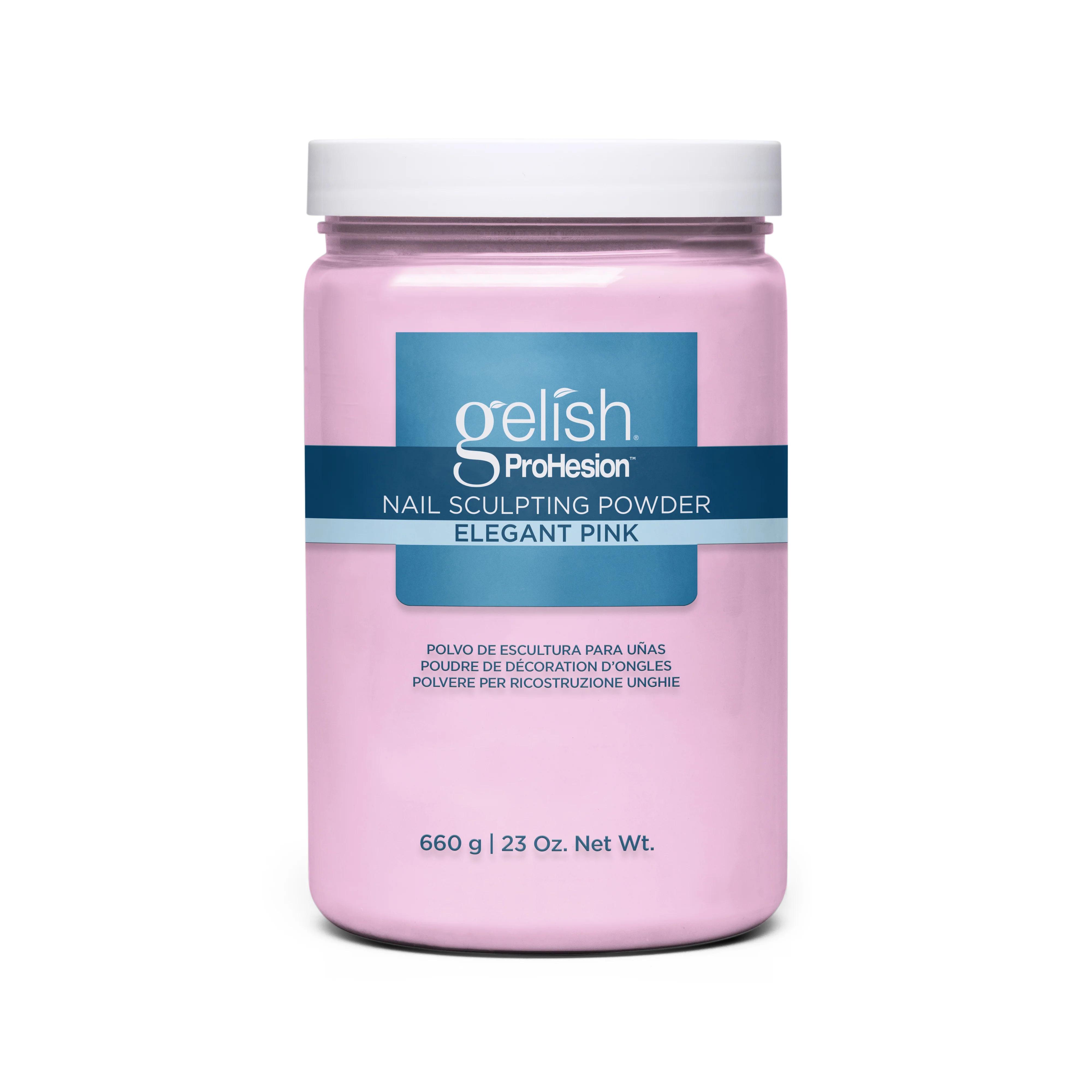Gelish Prohesion Nail Sculpting Powder, Elegant Pink