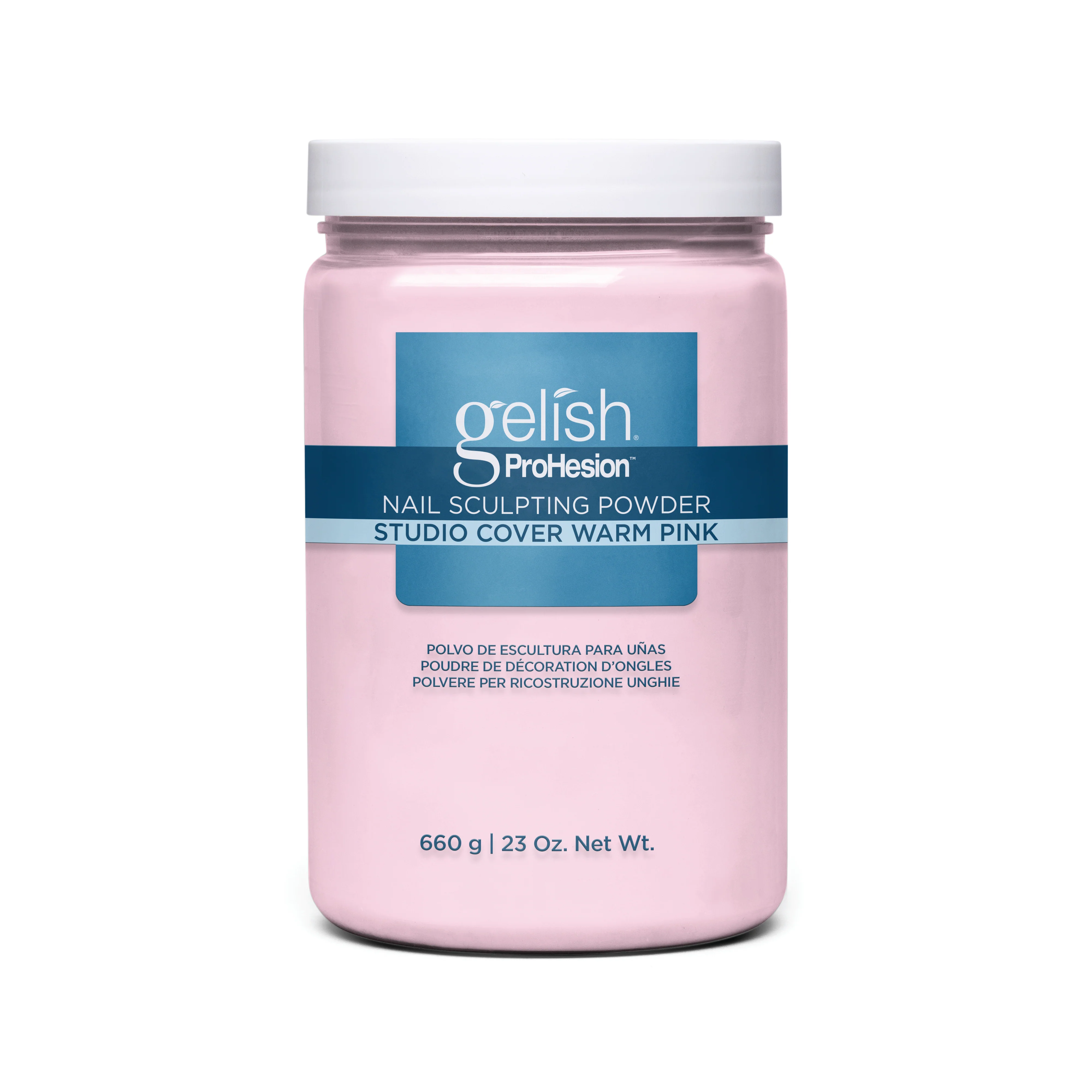 Gelish Prohesion Nail Sculpting Powder, Studio Cover Warm Pink
