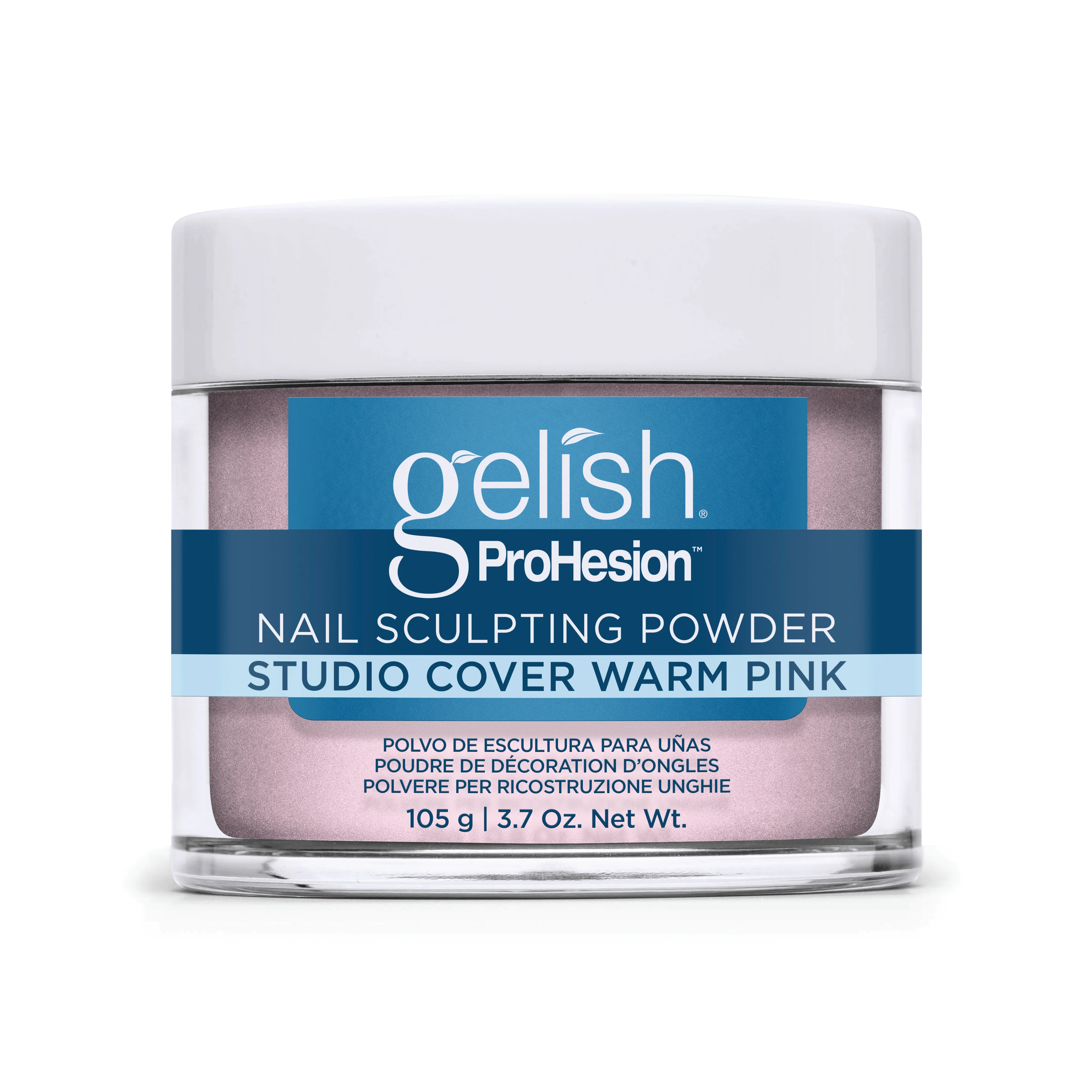 Gelish Prohesion Nail Sculpting Powder, Studio Cover Warm Pink - Image 4