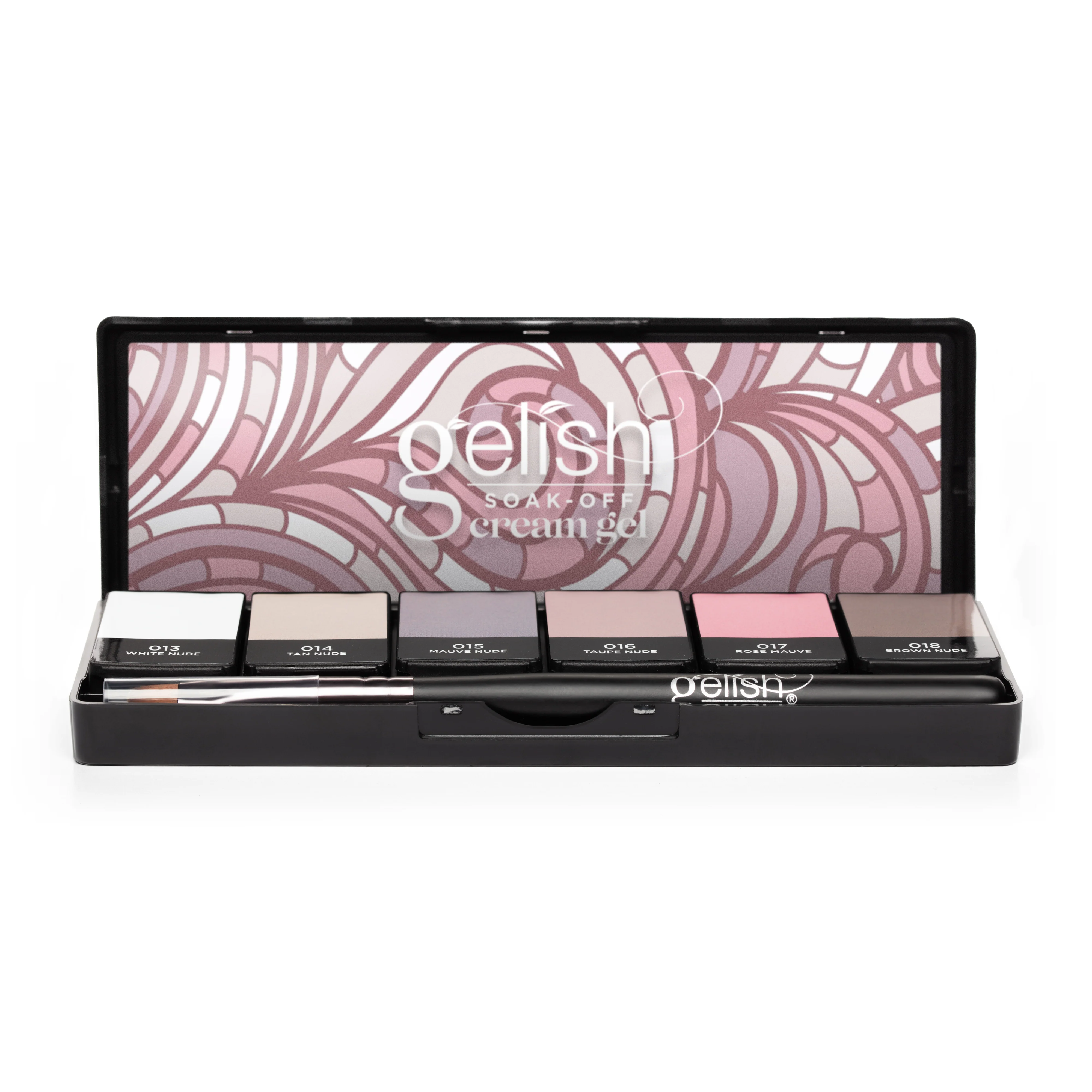 Gelish Soak-Off Cream Gel Palette, Act Natural