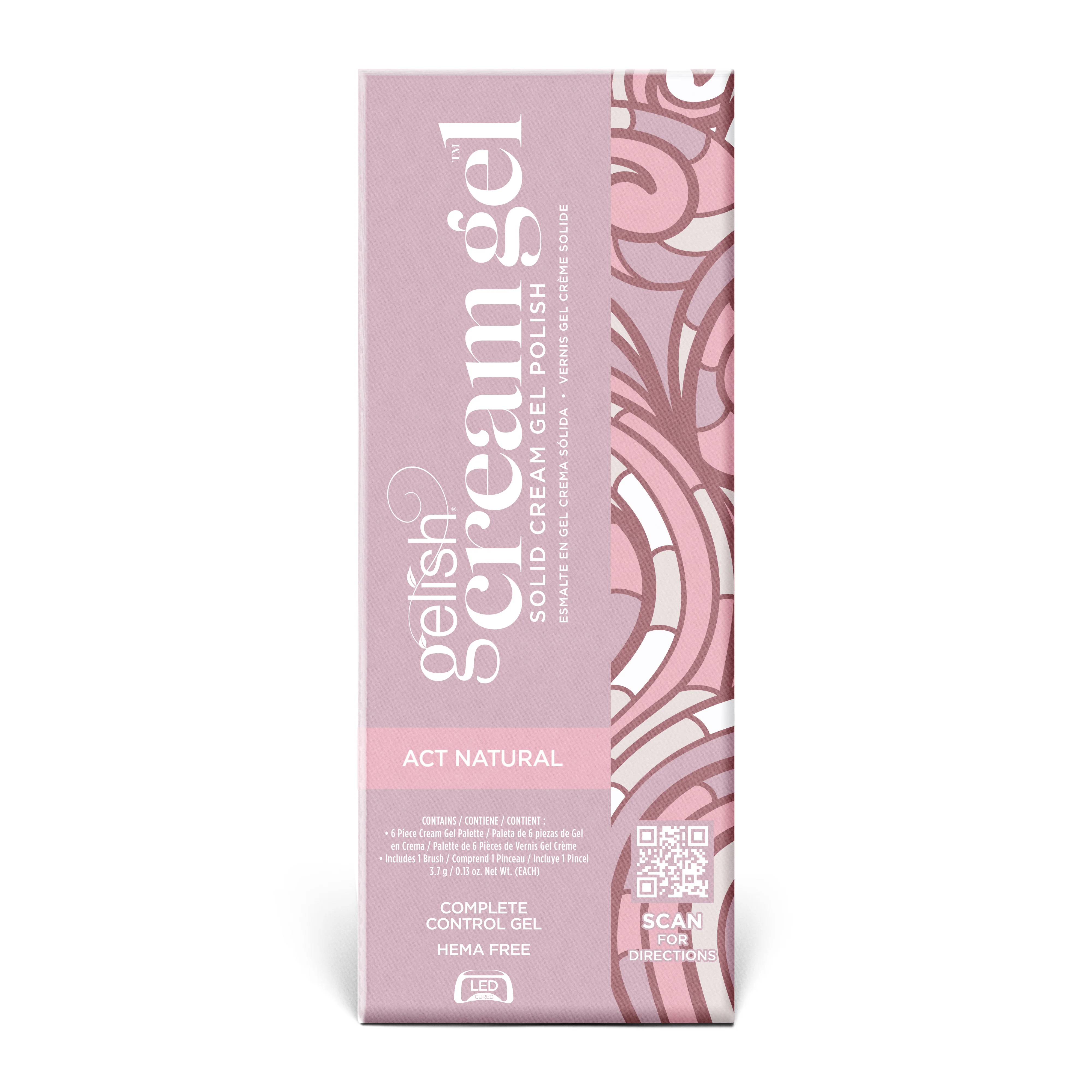 Gelish Soak-Off Cream Gel Palette, Act Natural - Image 4