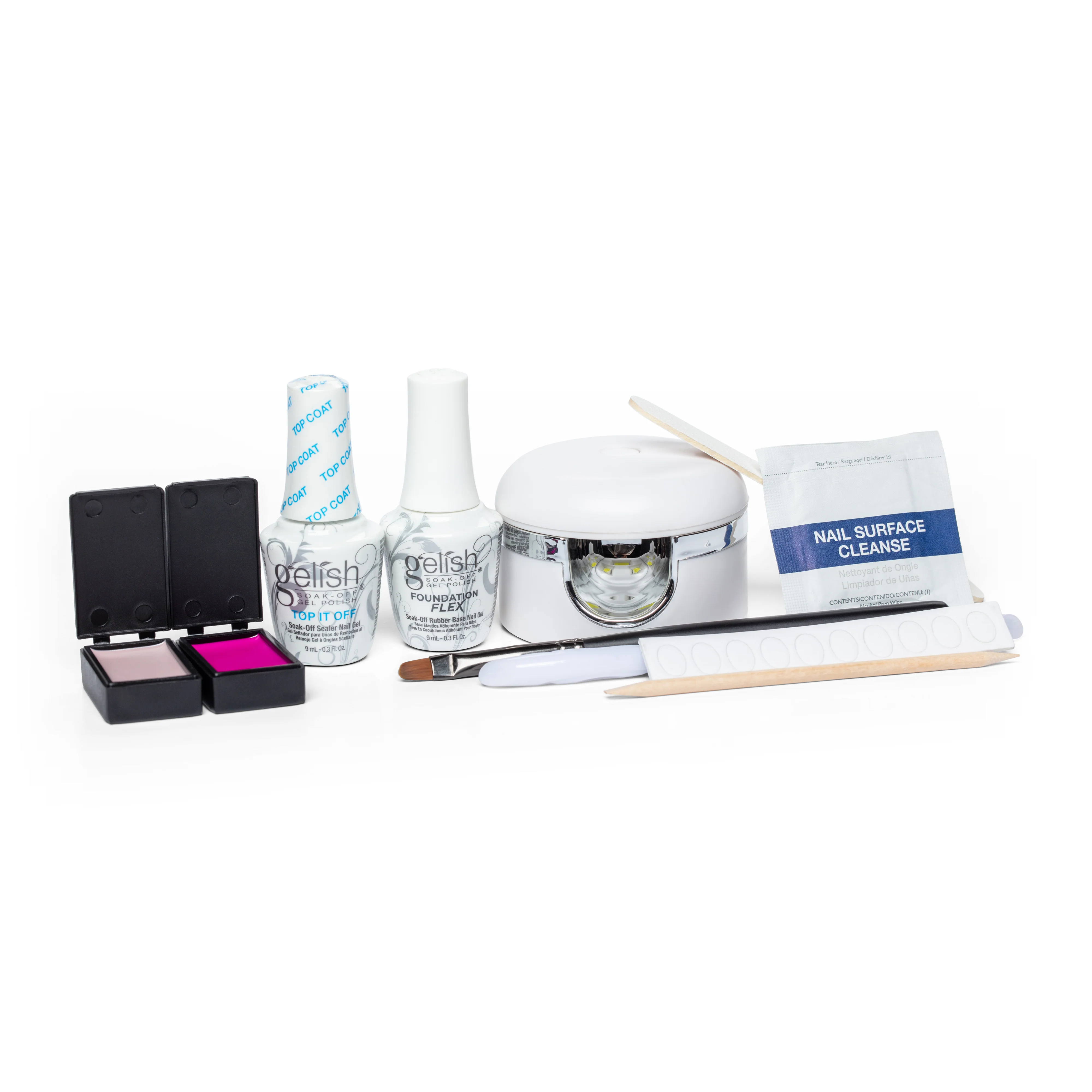 Gelish Soak-Off Cream Gel Starter Kit, Bold - Image 2