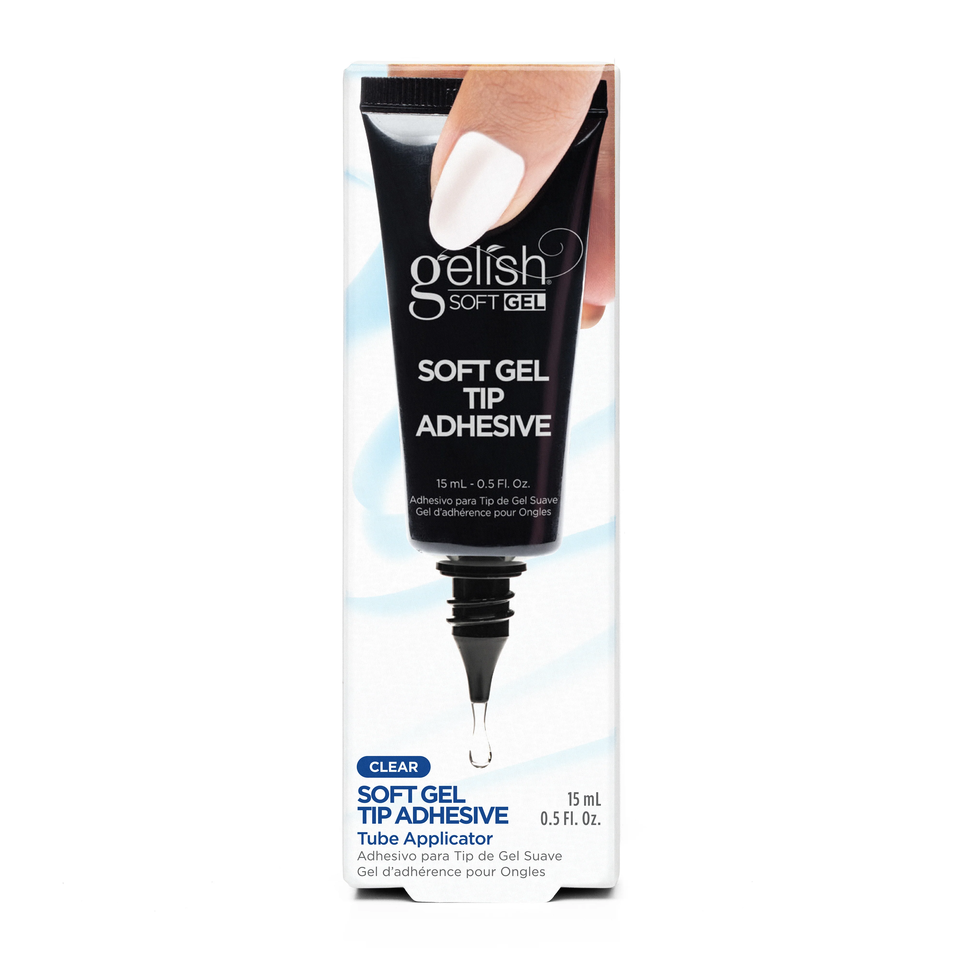 Gelish Soft Gel Tip Adhesive, Tube