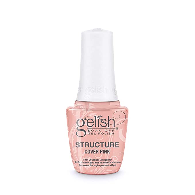 Gelish Structure Soak-Off Nail Strengthener, Cover Pink, 0.5 fl oz