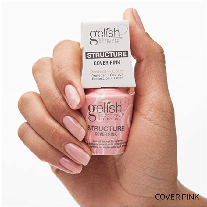 Gelish Structure Soak-Off Nail Strengthener, Cover Pink, 0.5 fl oz - Image 3