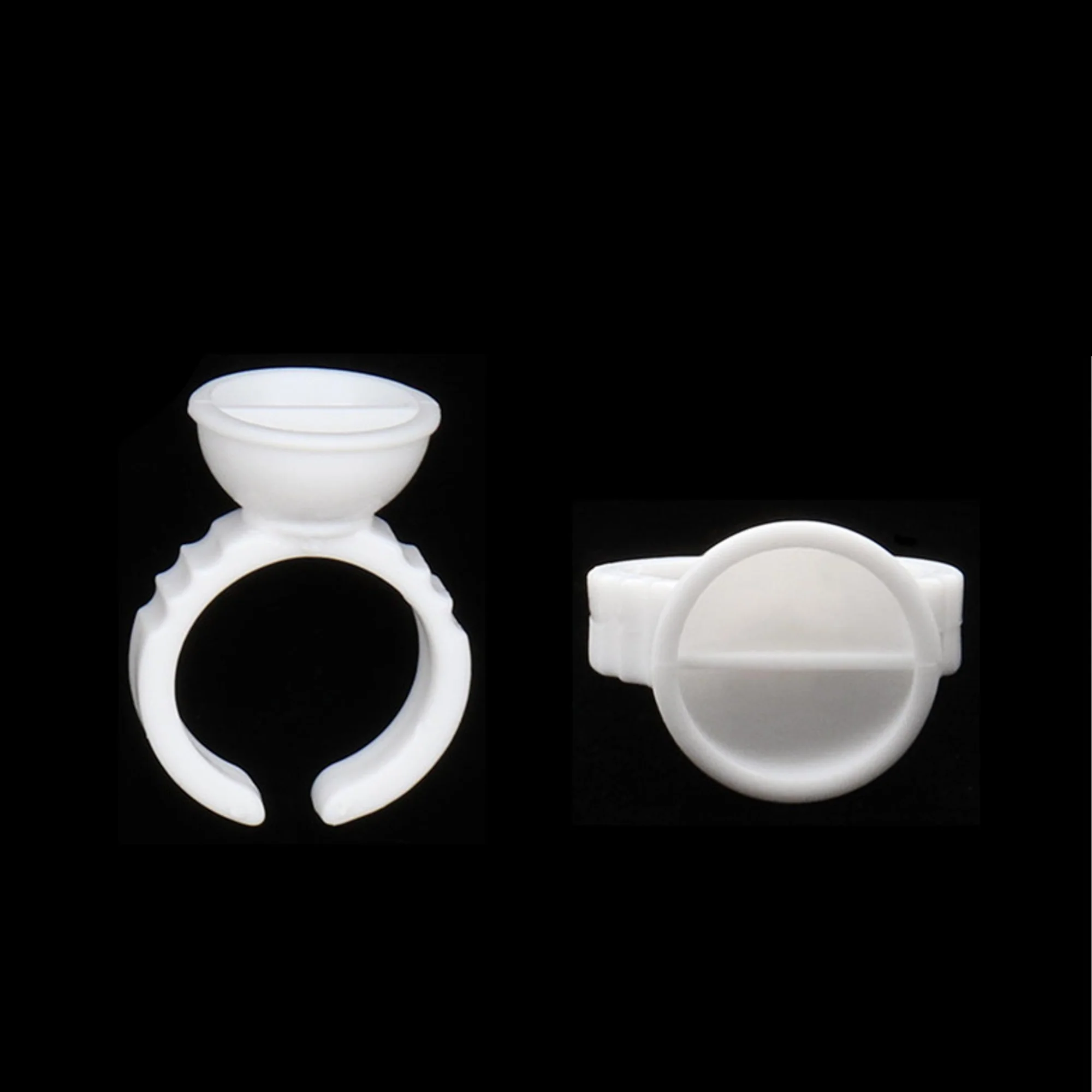 Glue Rings, 1 cm, 100 ct