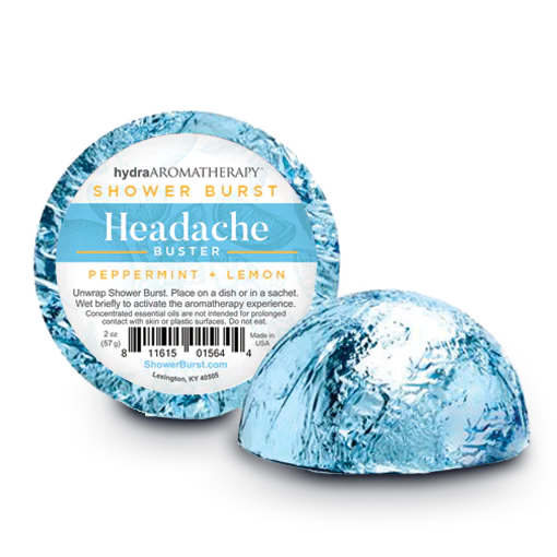 hydraAROMATHERAPY Shower Burst Duo, Headache Buster - Image 2