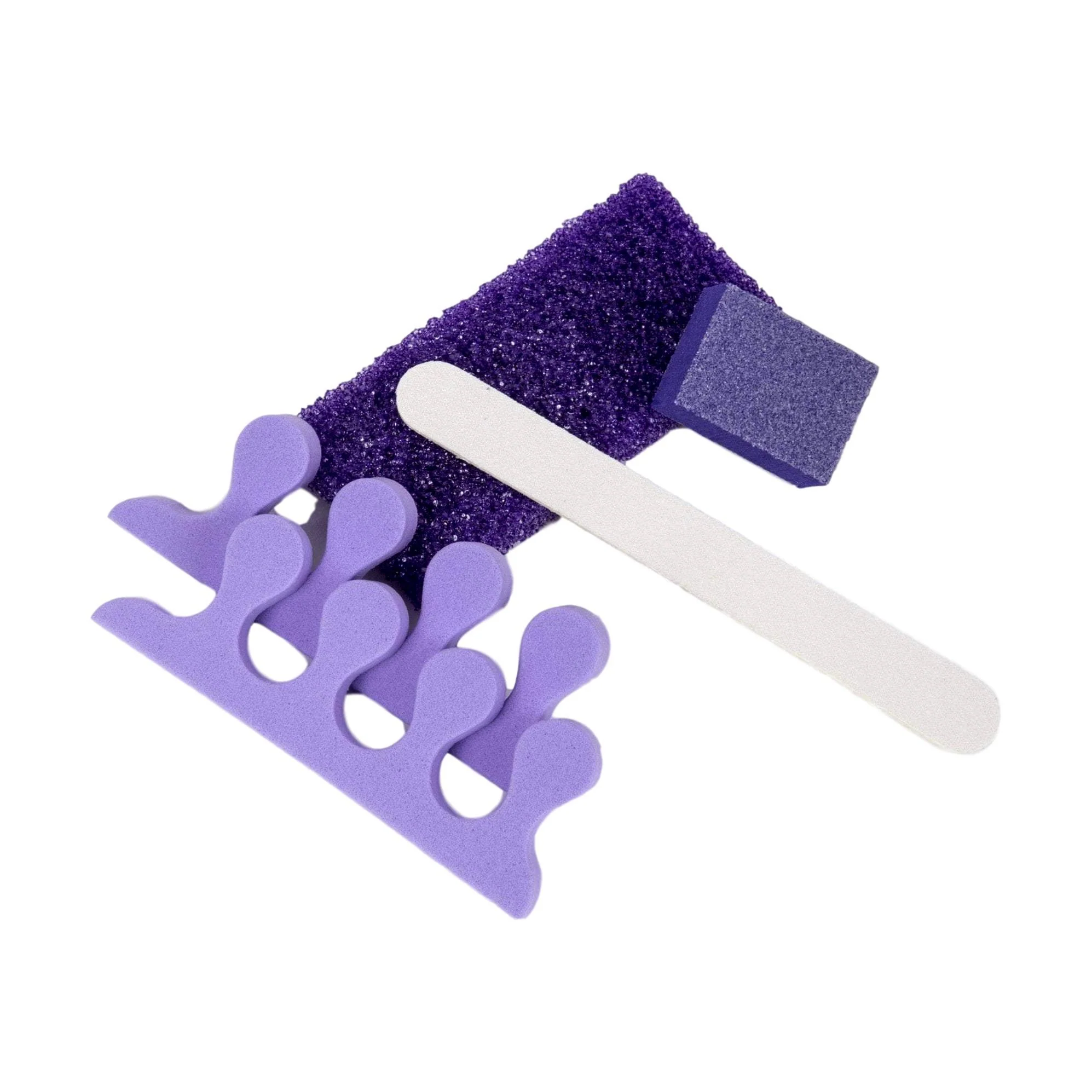 Ikonna Disposable Pedicure Kit, White or Purple - Image 8