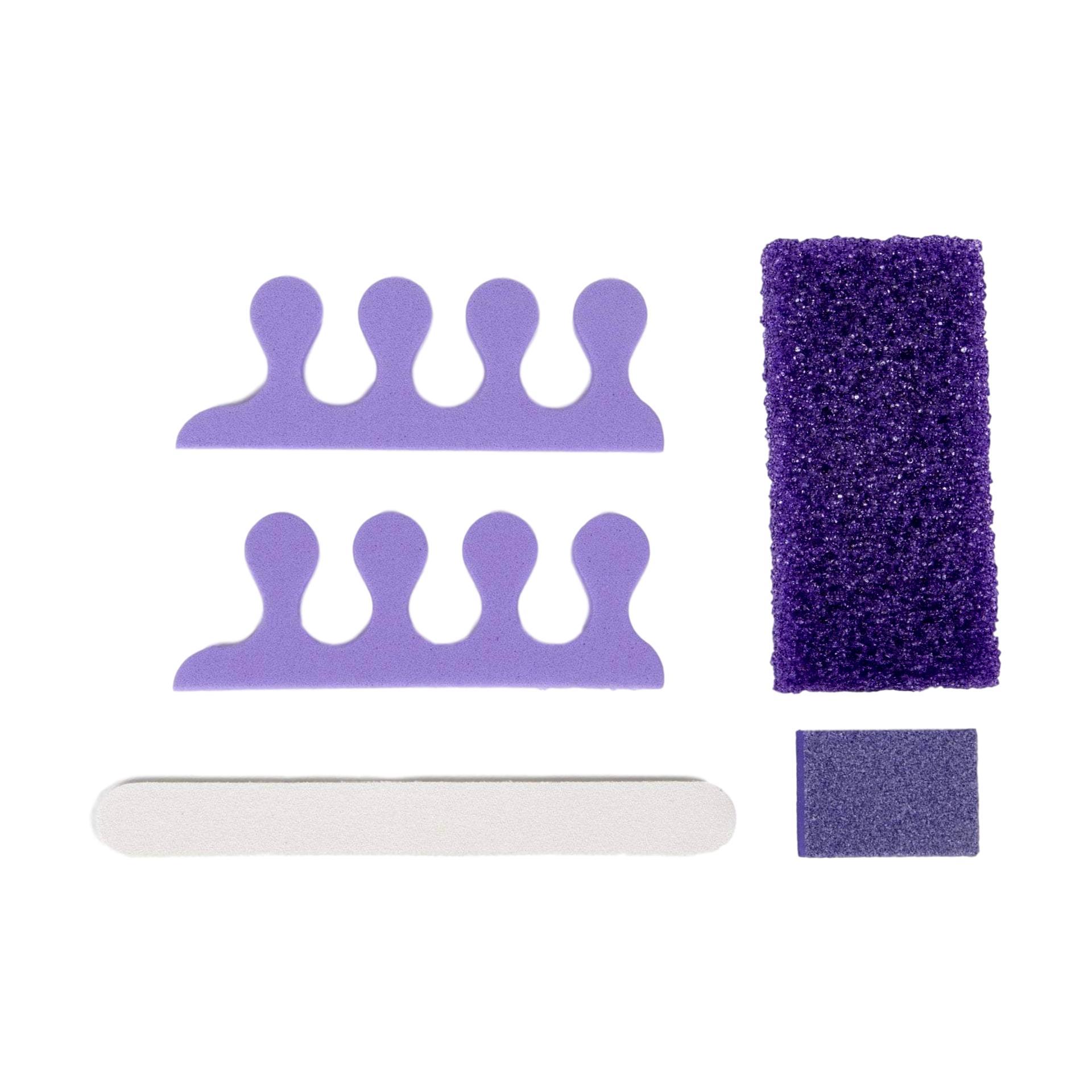 Ikonna Disposable Pedicure Kit, White or Purple - Image 9
