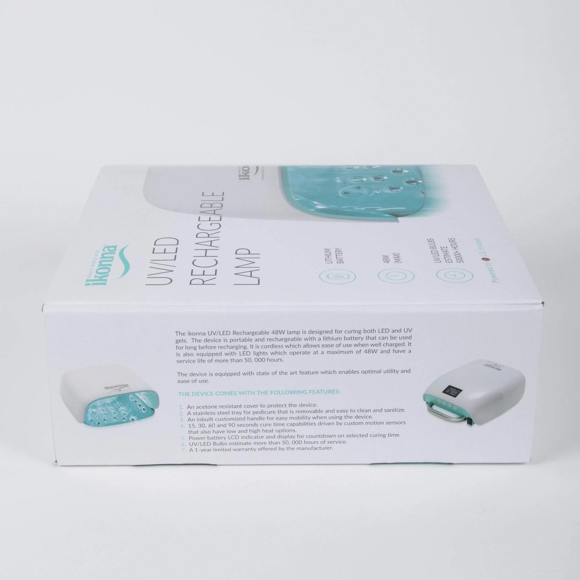 Ikonna UV/LED Rechargeable Nail Lamp - Image 6