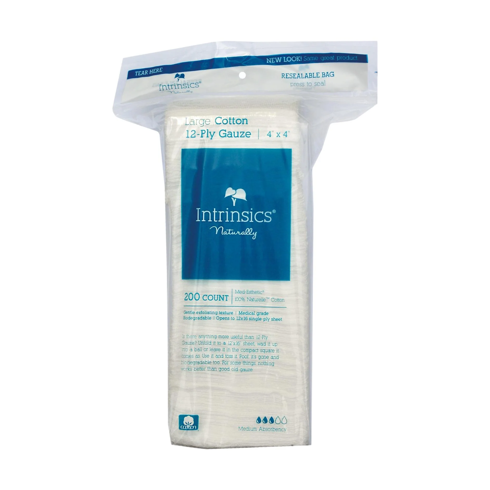 Intrinsics 12-Ply Gauze Pads, 200 ct - Image 2