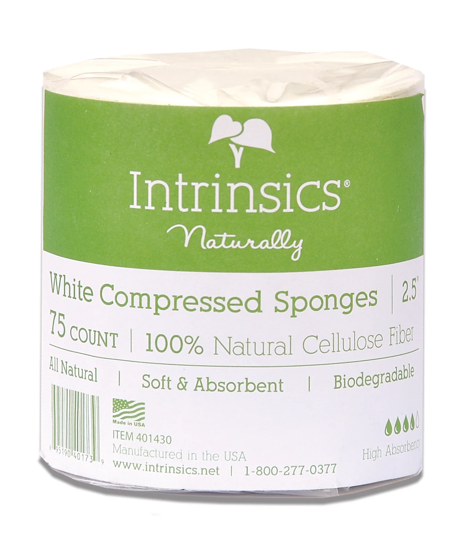 Intrinsics Compressed Sponges, 75ct - Image 6