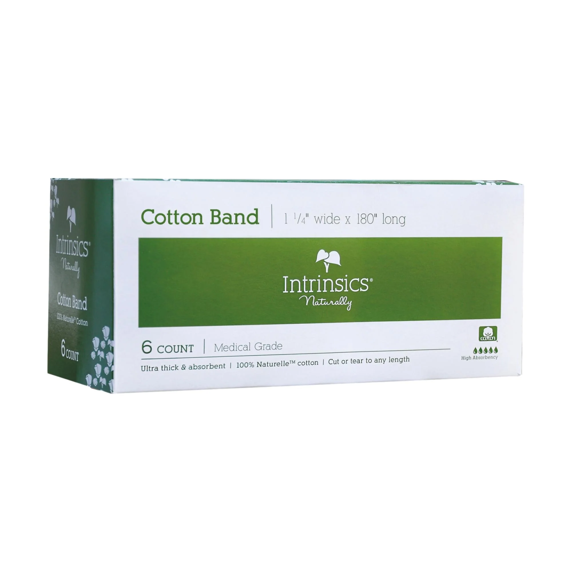 Intrinsics Cotton Band, 1-1/4" - 6 Bands