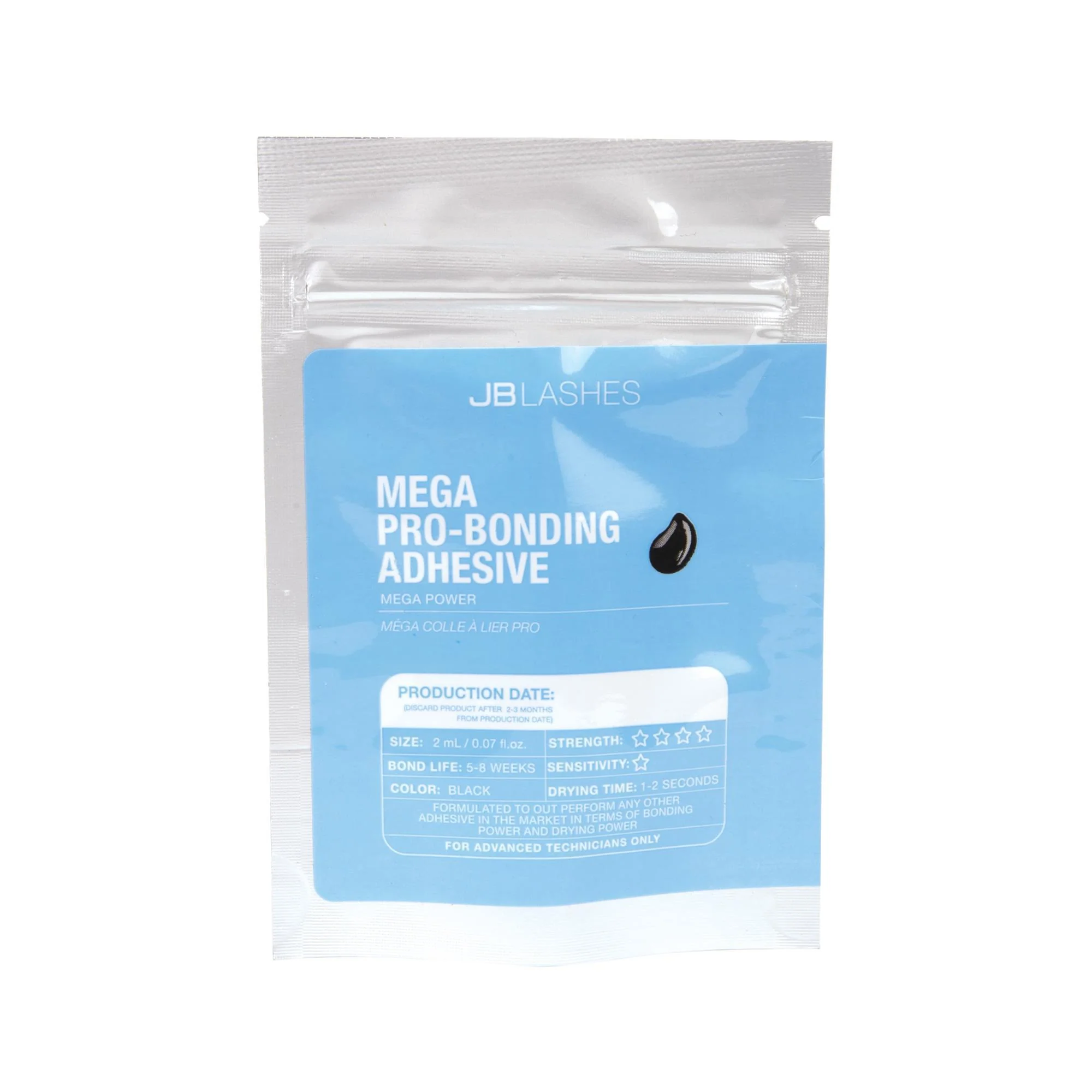 JB Lashes Mega Pro-Bonding Glue , 2ml - Image 2