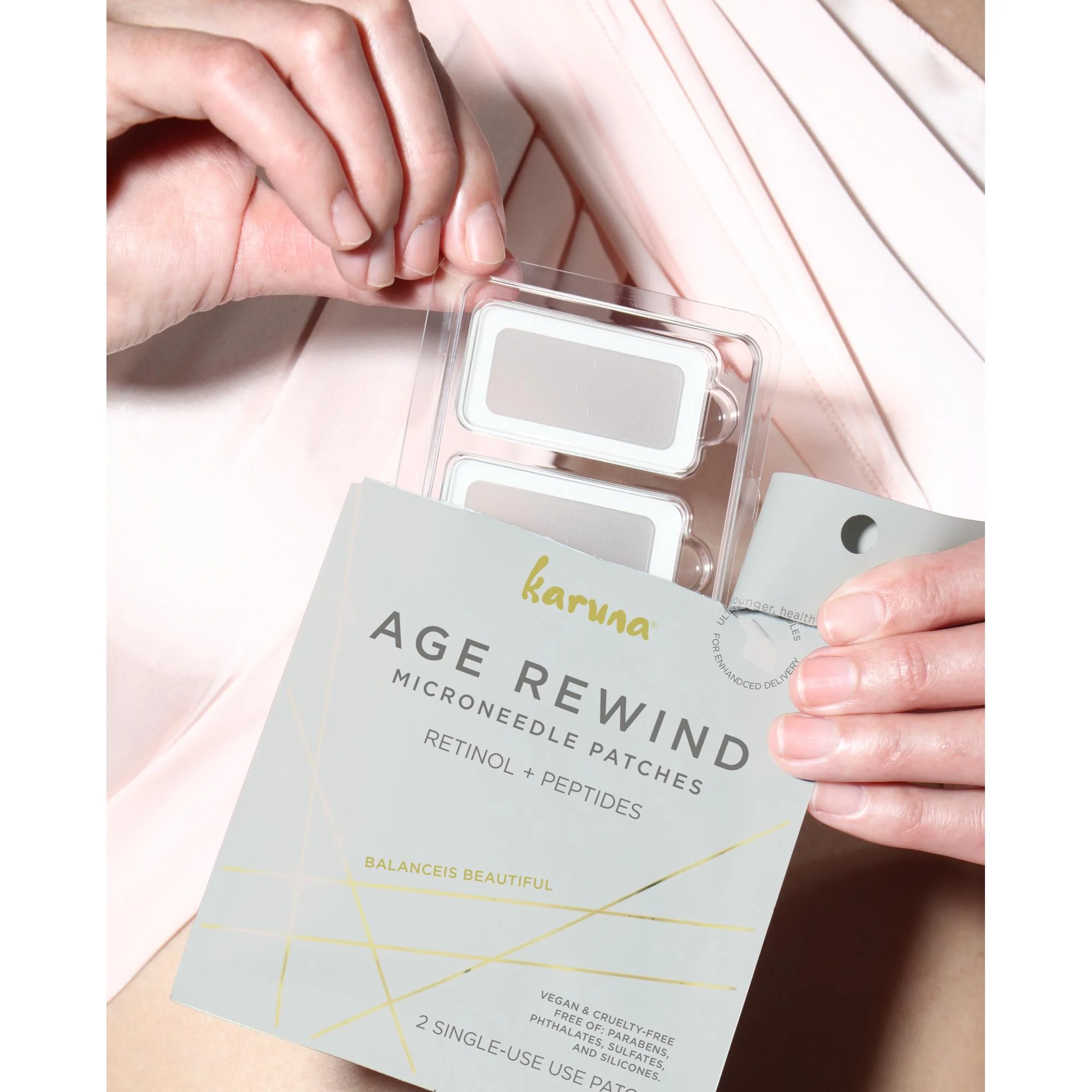 Karuna Age Rewind Microneedle Patches, 1 Pair - Image 12