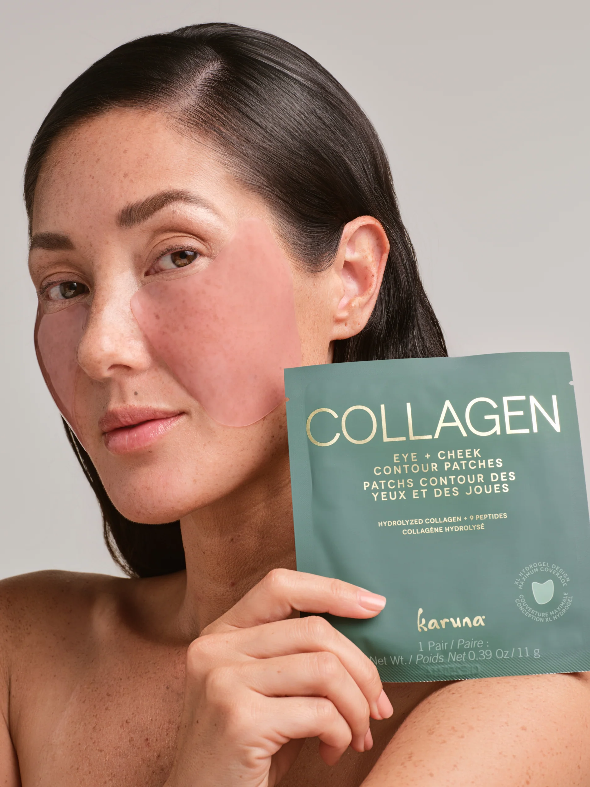 Karuna Collagen Hydrogel Eye + Cheek Contour Patches - Image 8