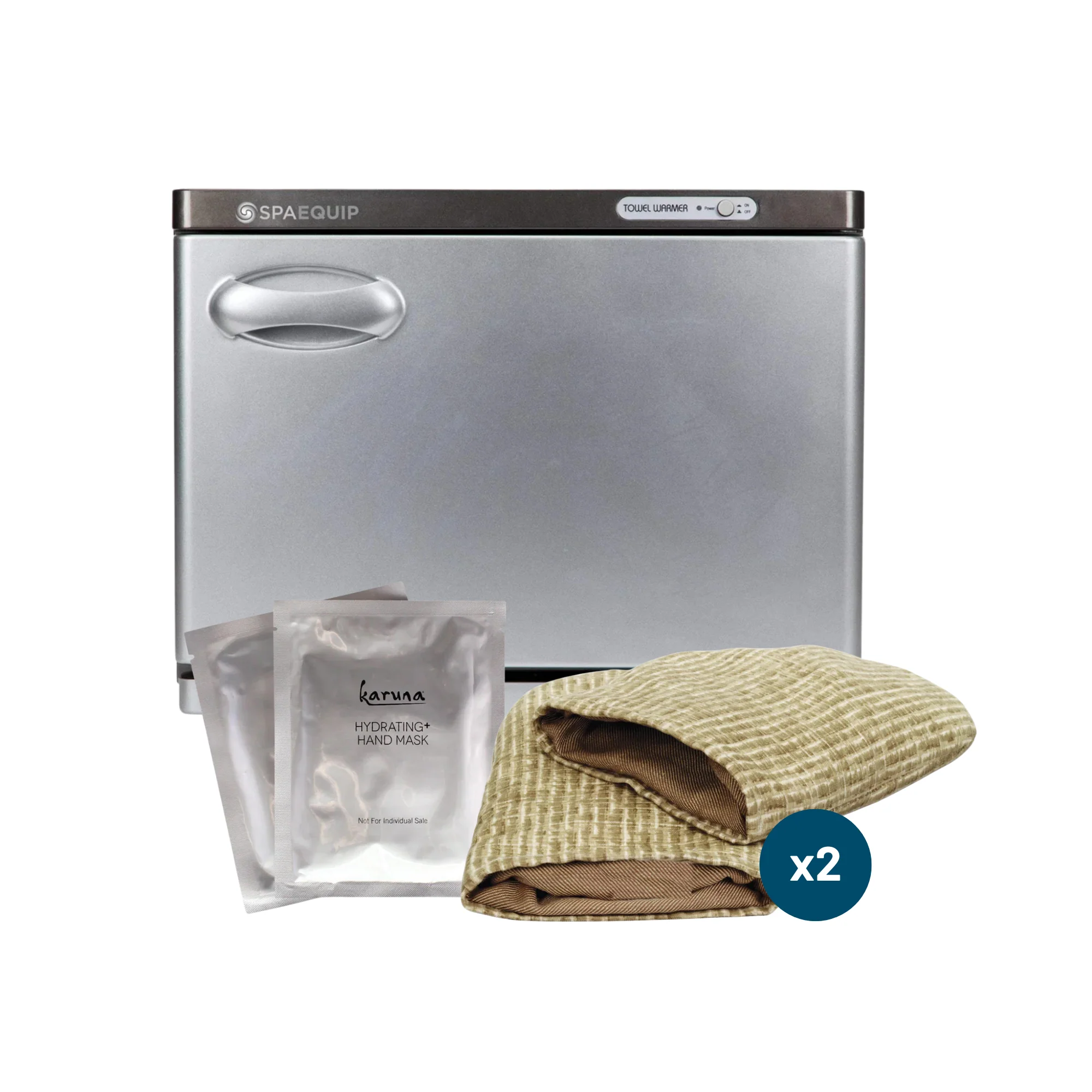 Karuna Hand Treatment Bundle with Hand Mitts & Towel Cabi