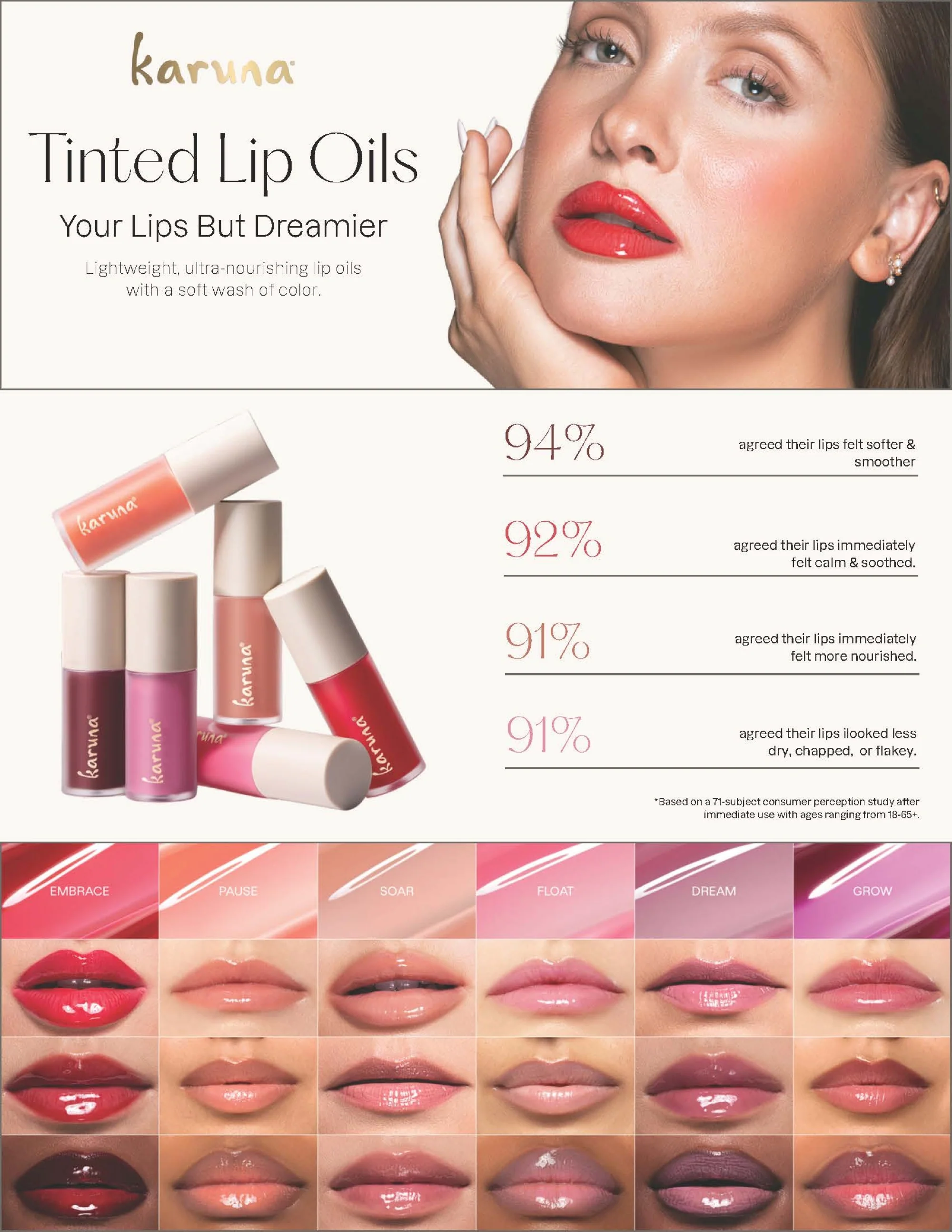 Karuna Tinted Lip Oil, 0.19 fl oz - Image 3