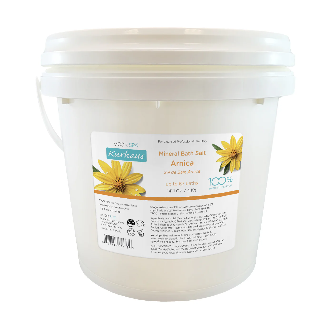 Kurhaus Mineral Bath Salt, Arnica - Image 3