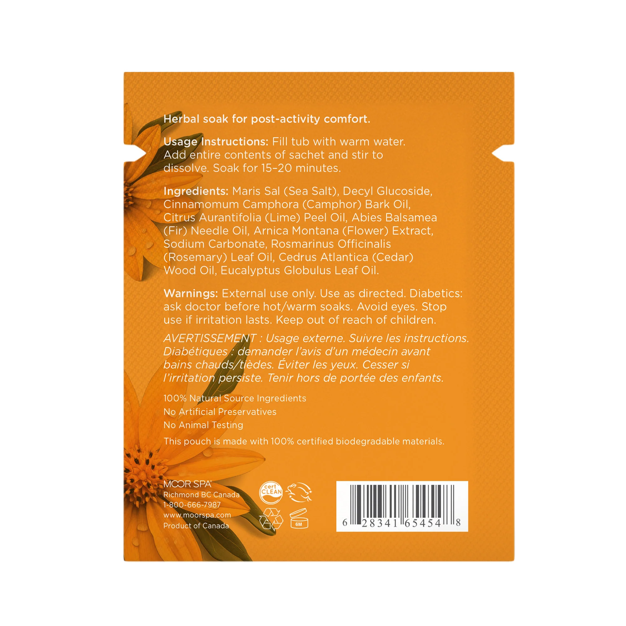 Kurhaus Mineral Bath Salt, Arnica - Image 5