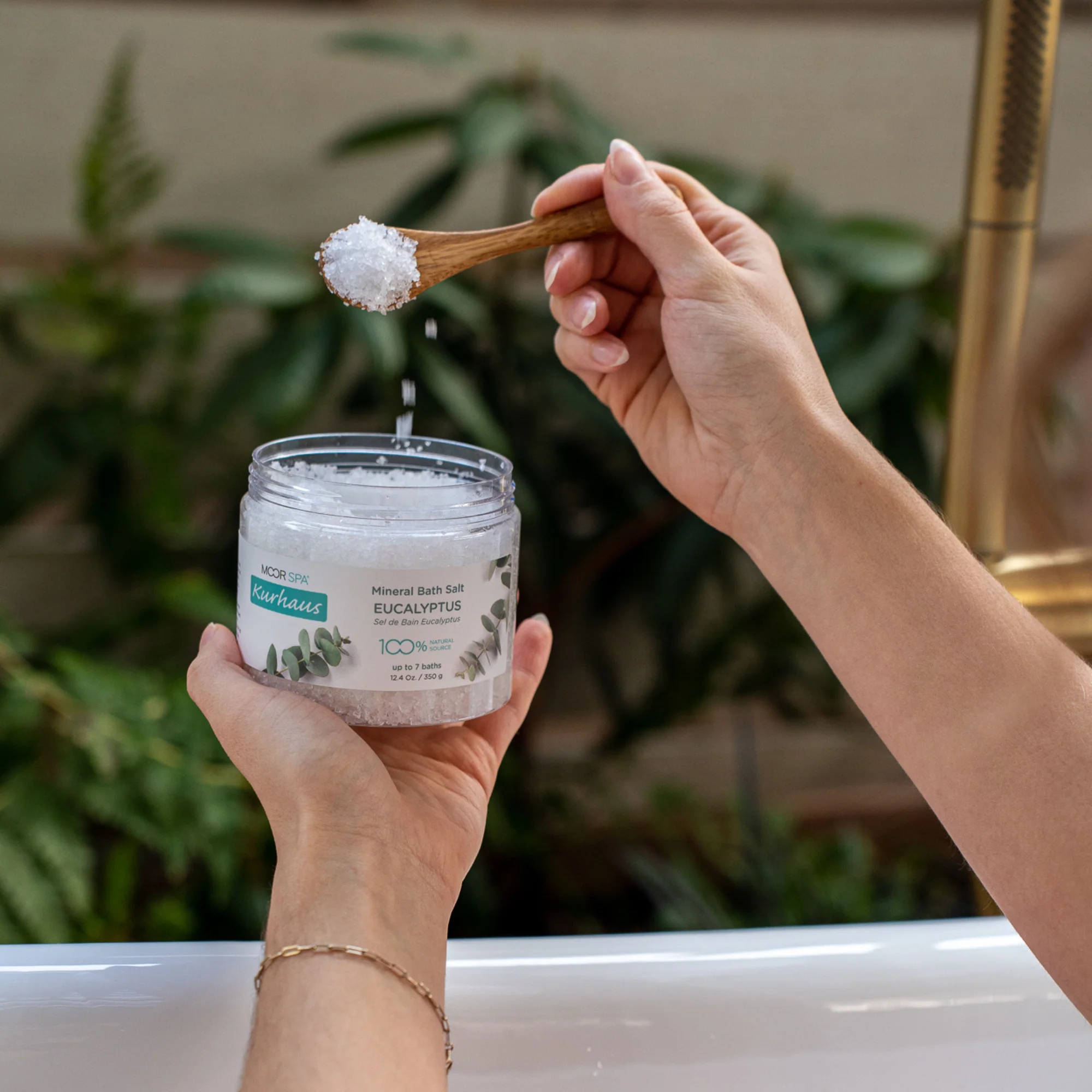 Kurhaus Mineral Bath Salt, Eucalyptus - Image 3