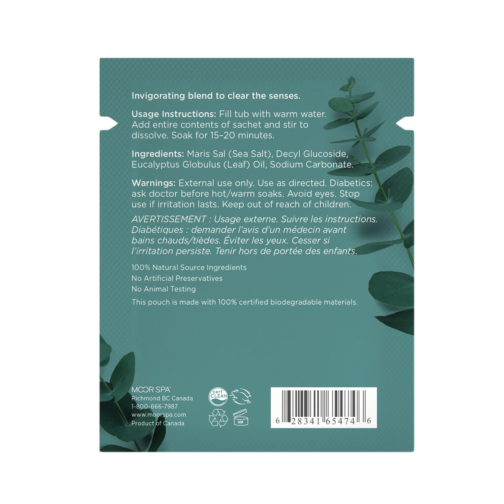 Kurhaus Mineral Bath Salt, Eucalyptus - Image 4
