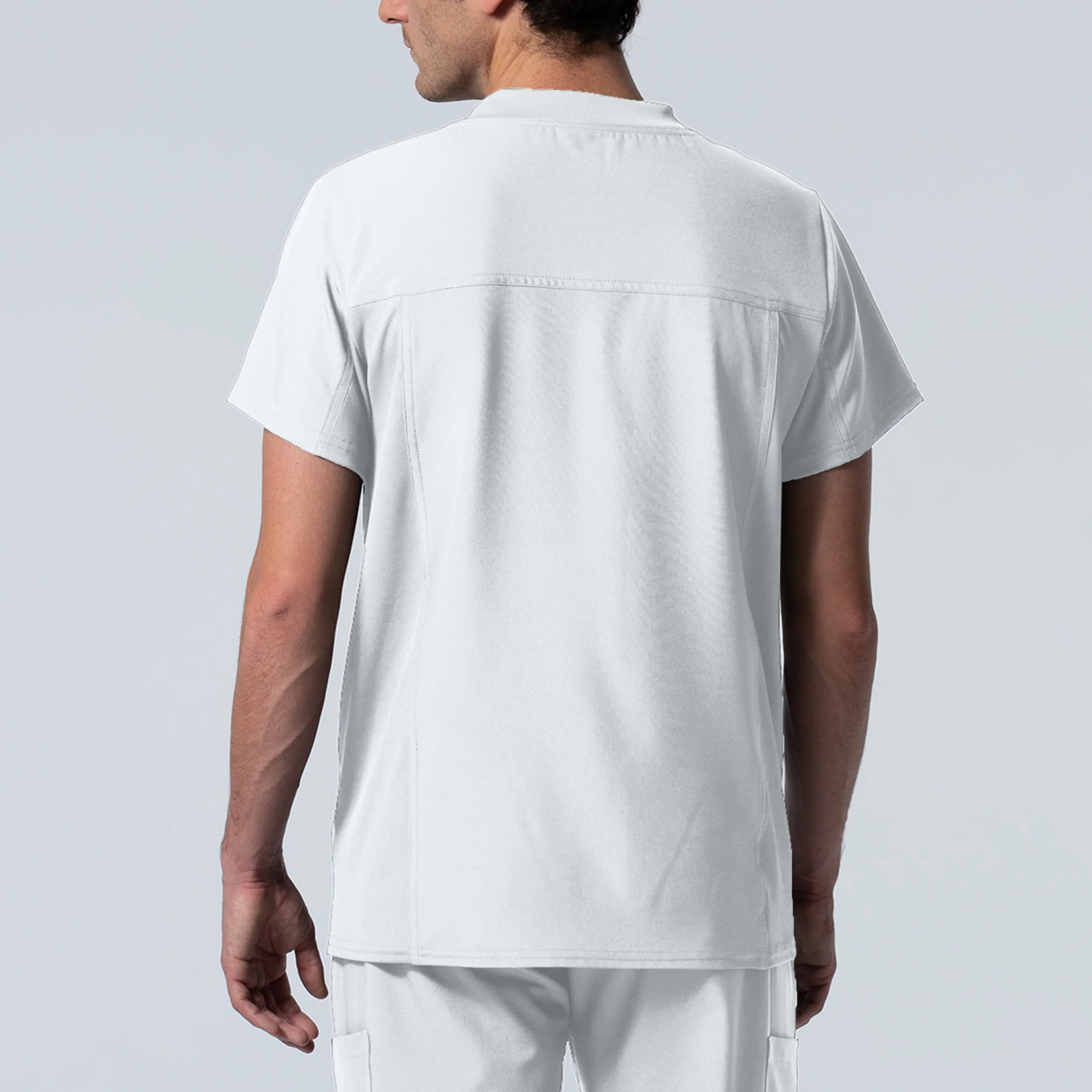 Landau Forward Men's 2-Pocket V-Neck Scrub Top - Image 11