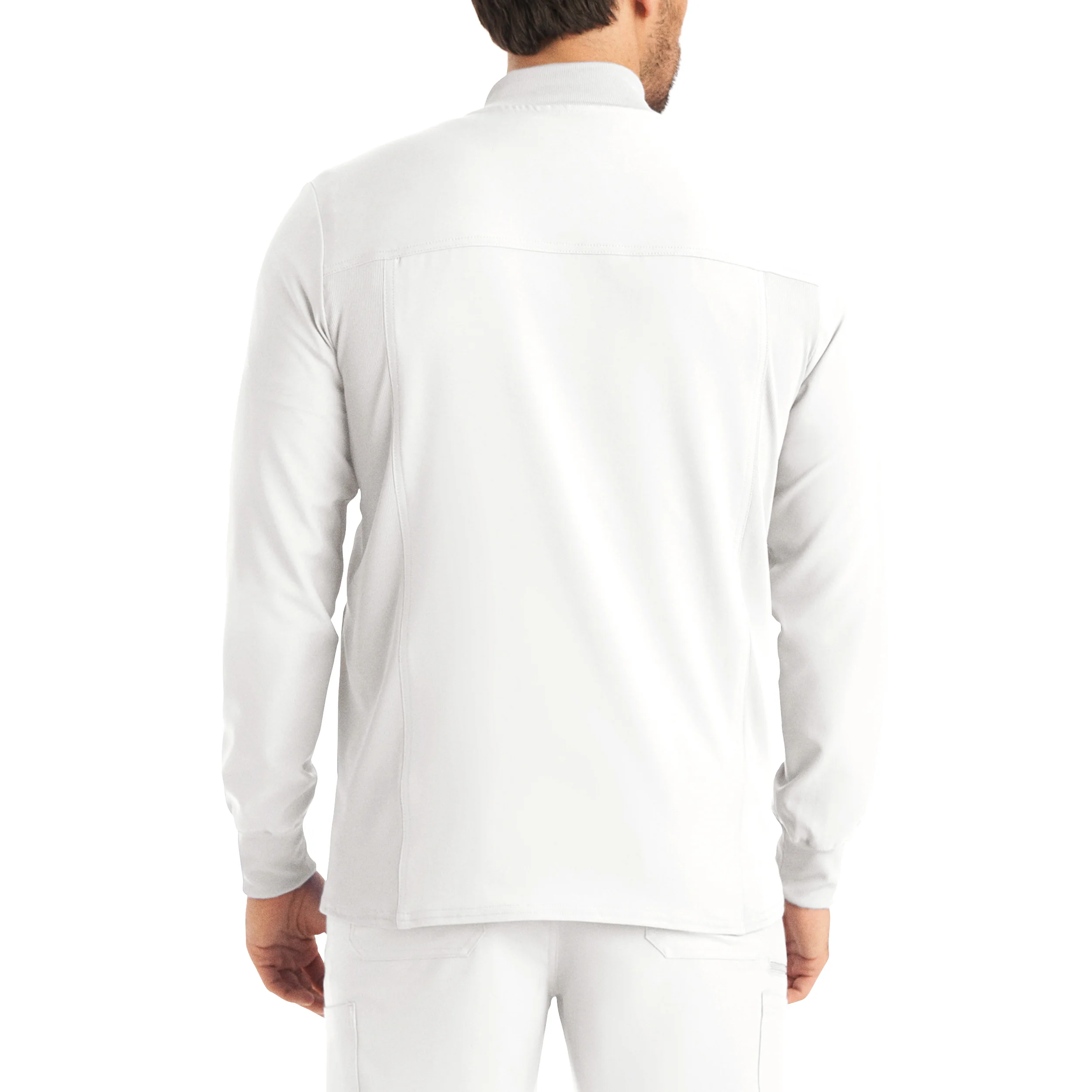 Landau Forward Men's 3-Pocket Scrub Jacket - Image 6