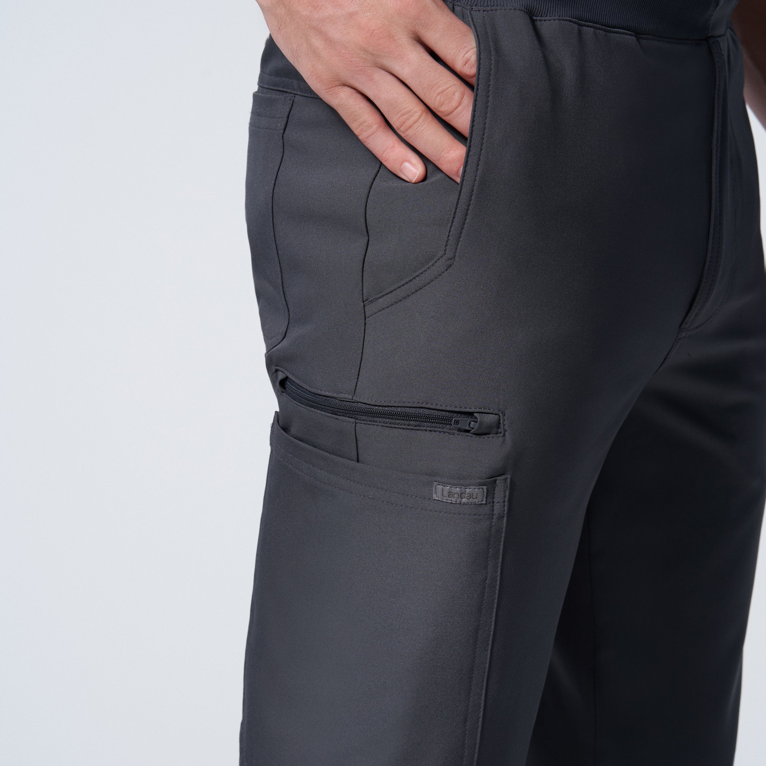 Landau Forward Men's Jogger Scrub Pants - Short - Image 6
