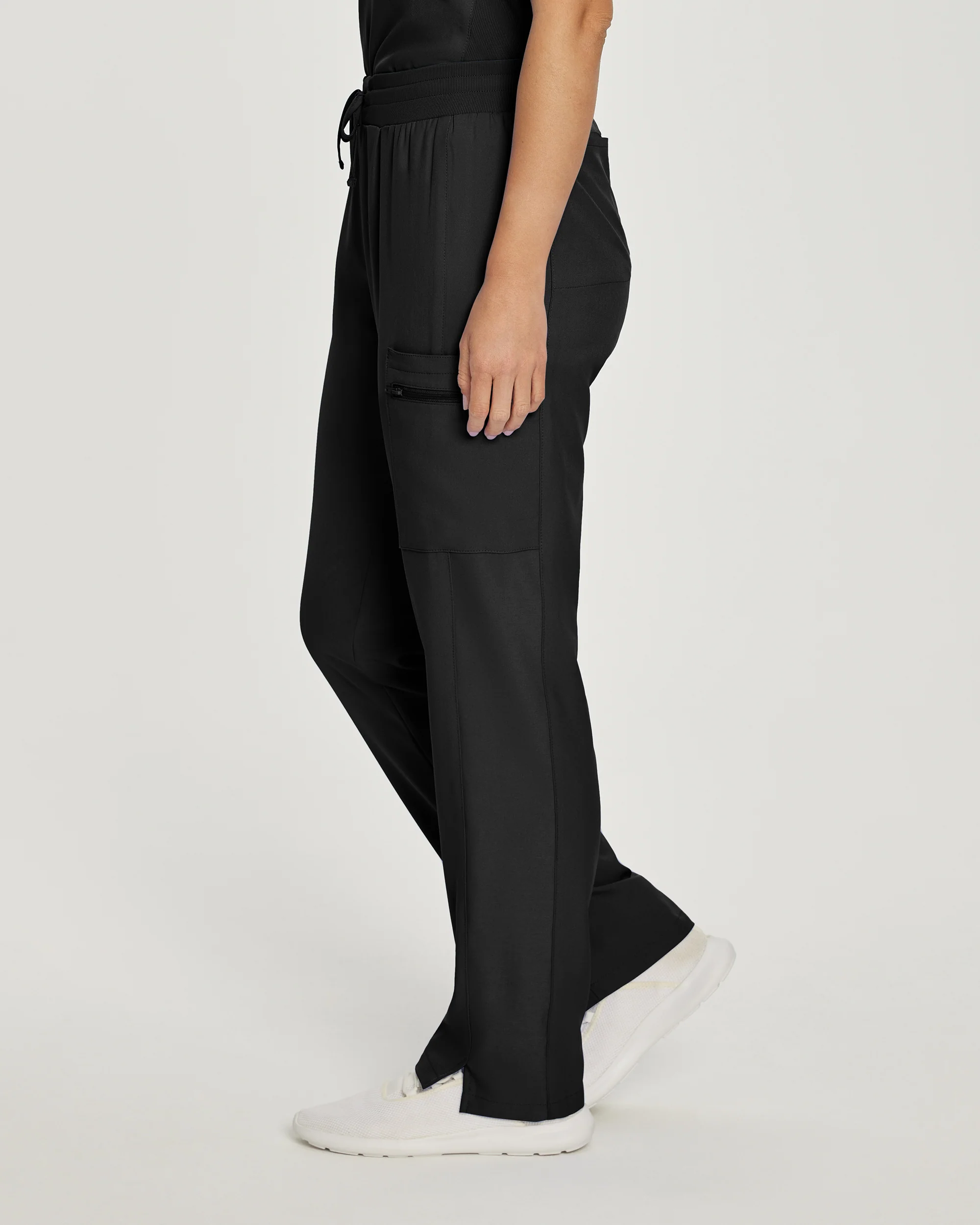 Landau Forward Women's Cargo Scrub Pants, Petite - Image 2