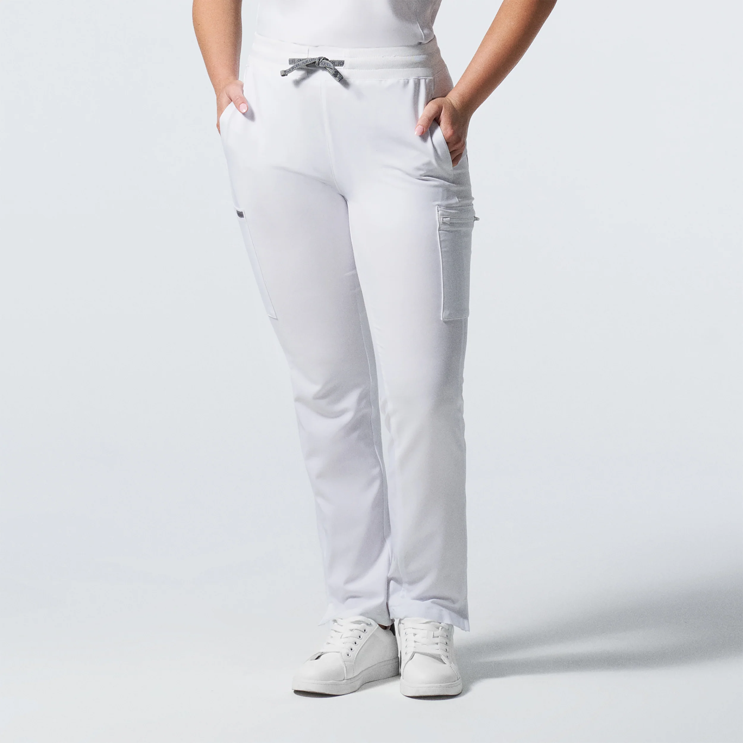Landau Forward Women's Cargo Scrub Pants, Petite - Image 7