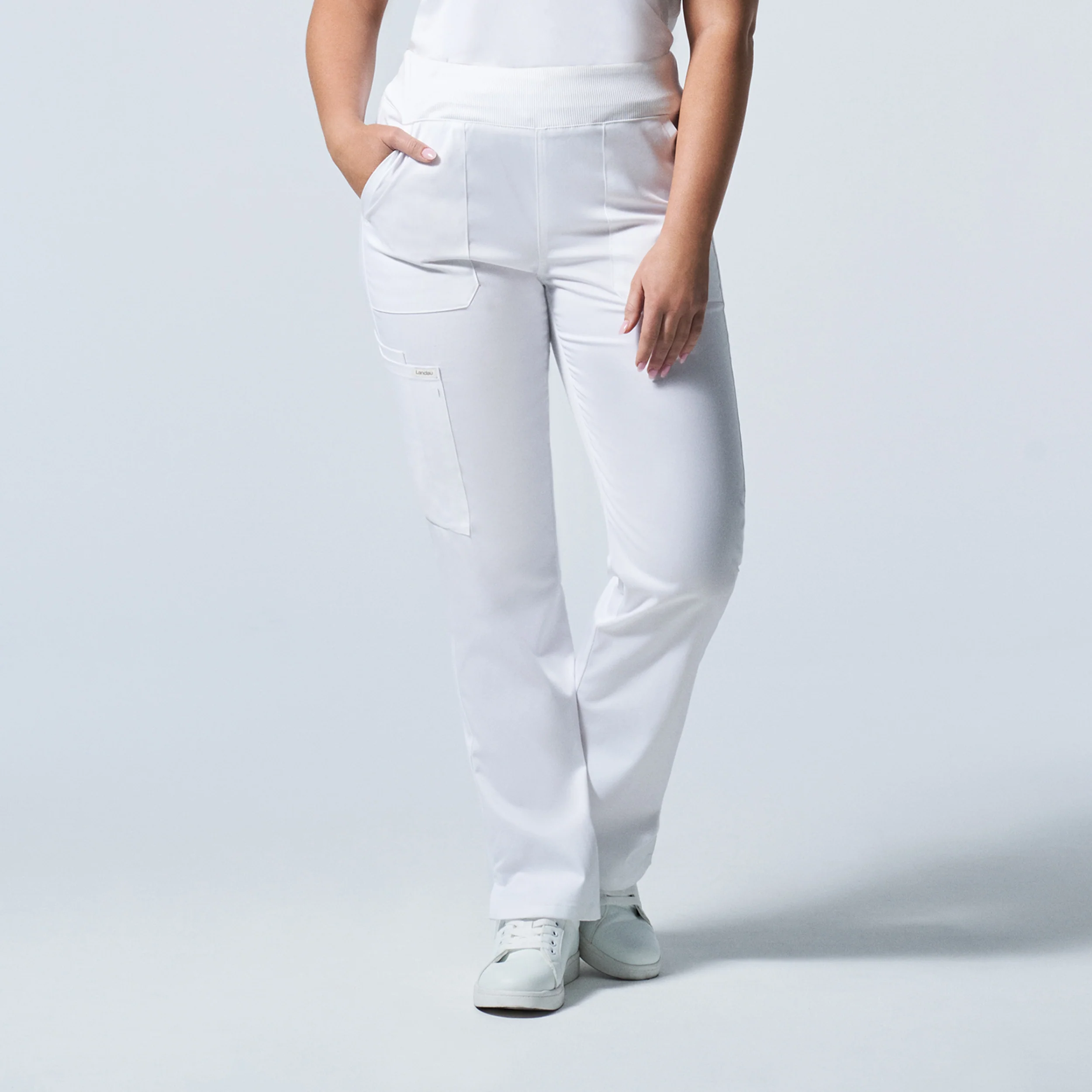 Landau ProFlex Women's Cargo Scrub Pants - Image 7