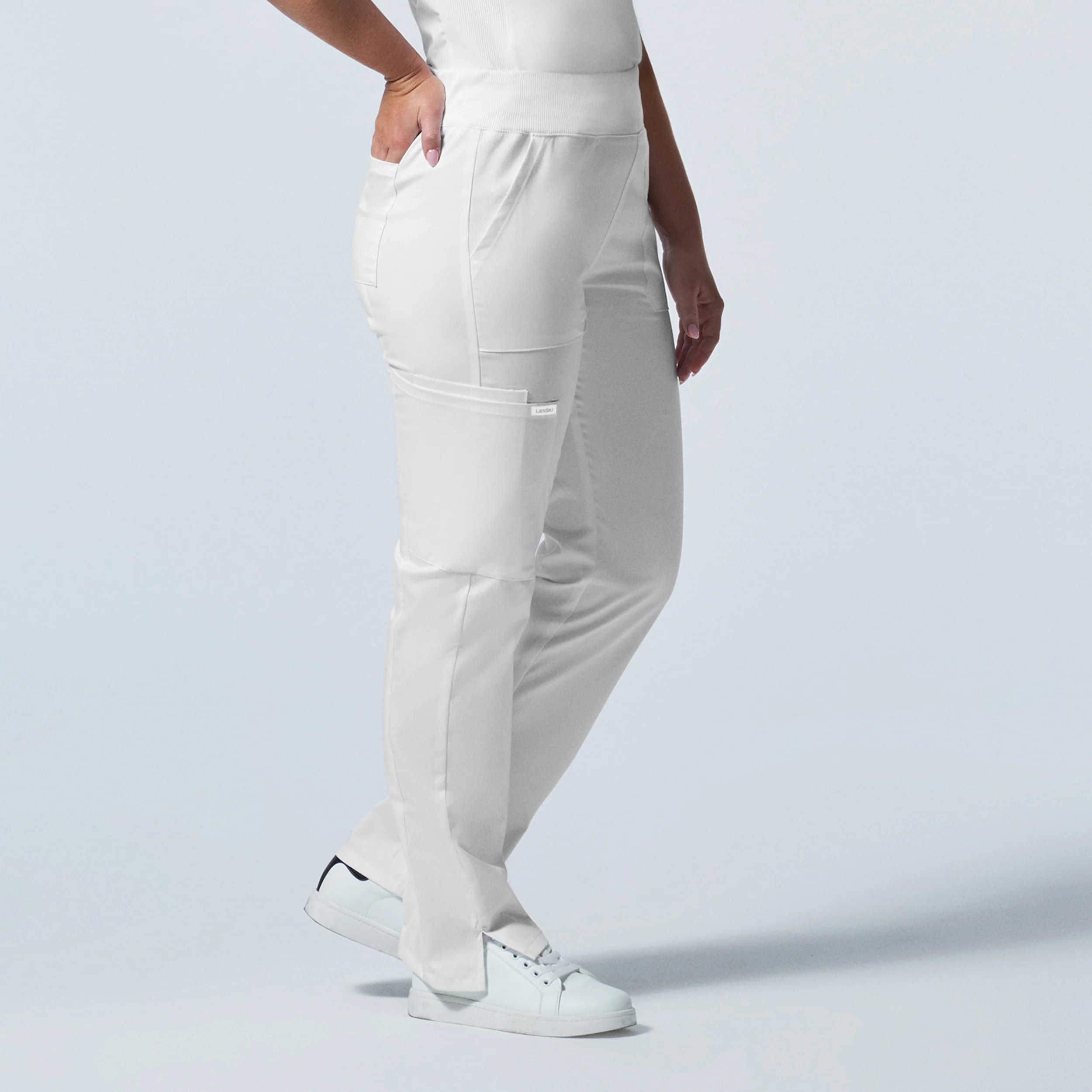 Landau ProFlex Women's Cargo Scrub Pants - Image 8
