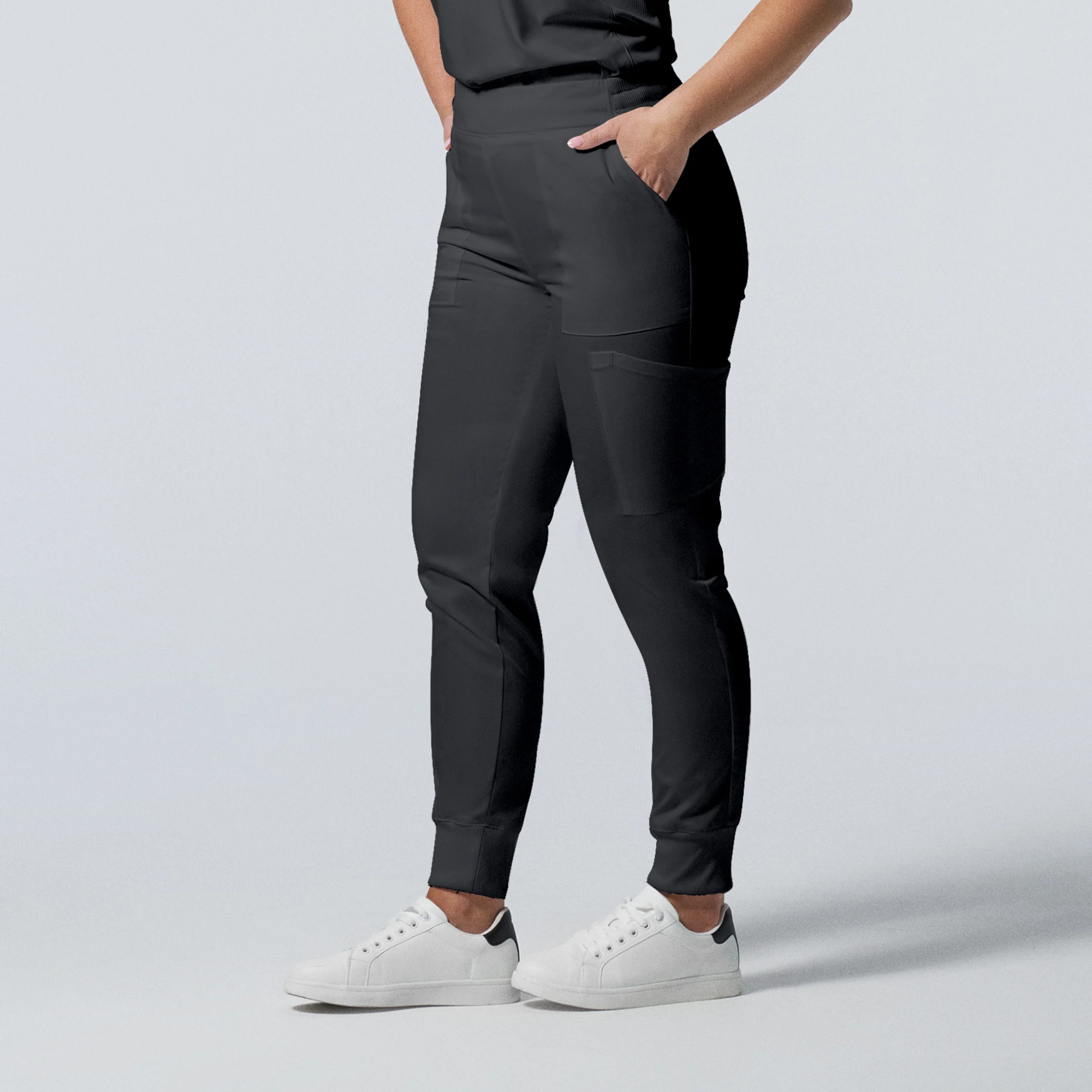 Landau ProFlex Women's Jogger Scrub Pants, Tall - Image 8