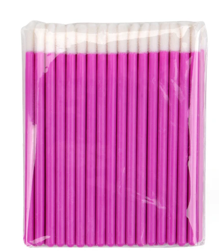 Lint Free Lip Gloss Applicators, Pink, 50 ct. - Image 3