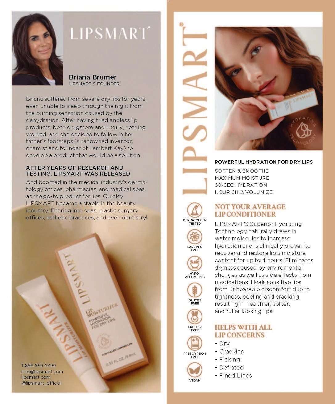 LIPSMART Brochures, 12 ct