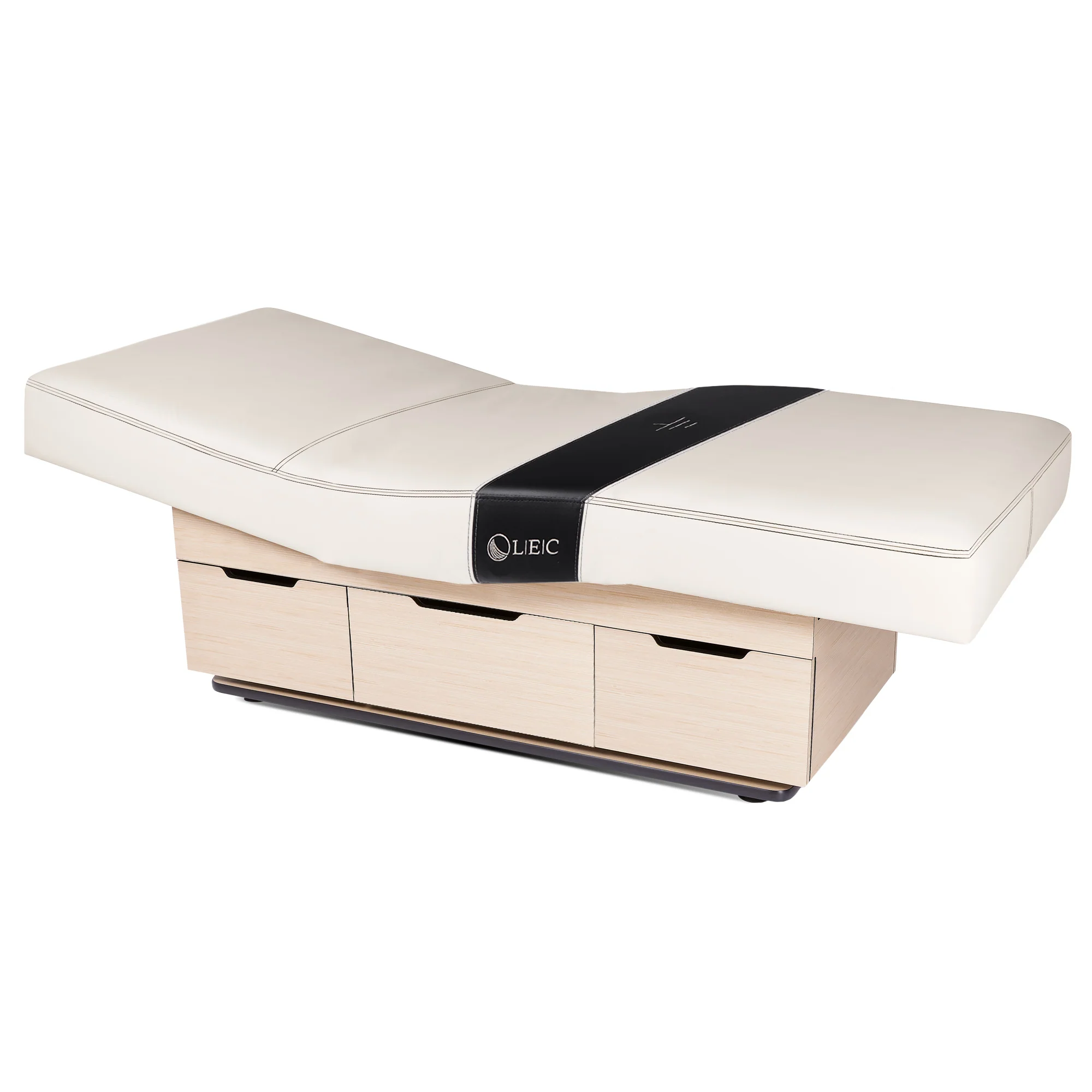 Living Earth Crafts Century City Dual-Pedestal Low-Range Treatment Table with Pull Out Drawer - Image 14