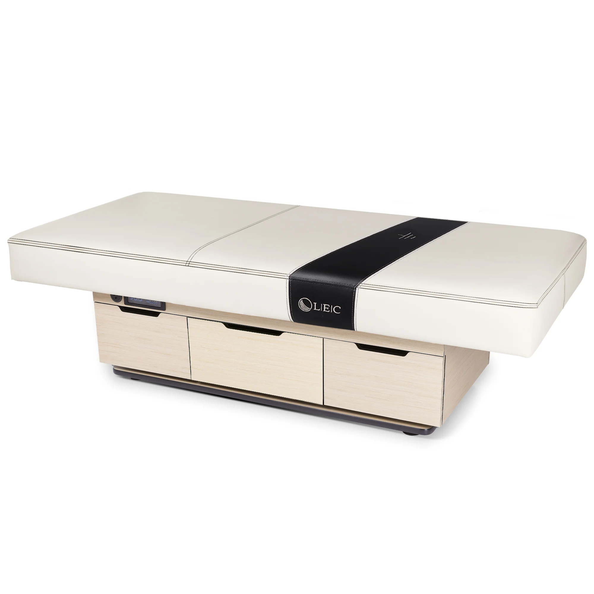 Living Earth Crafts Century City Dual-Pedestal Low-Range Treatment Table with Pull Out Drawer - Image 9